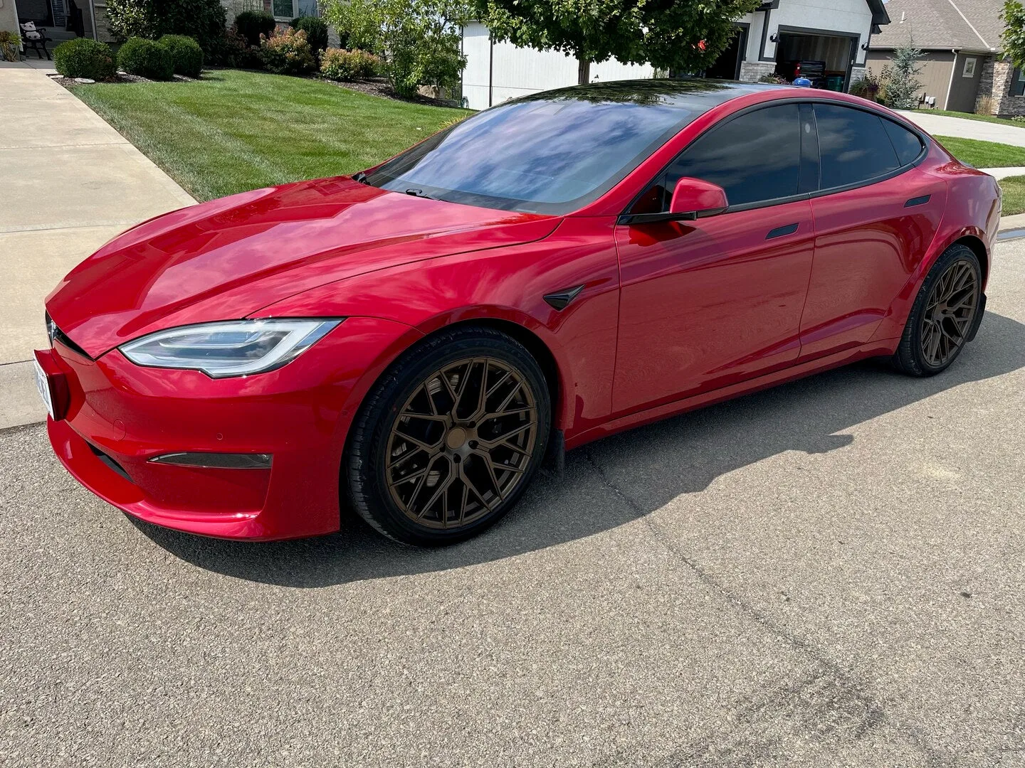 Aodhan AFF9 on Tesla Model S Facelift (2021-), photo 2