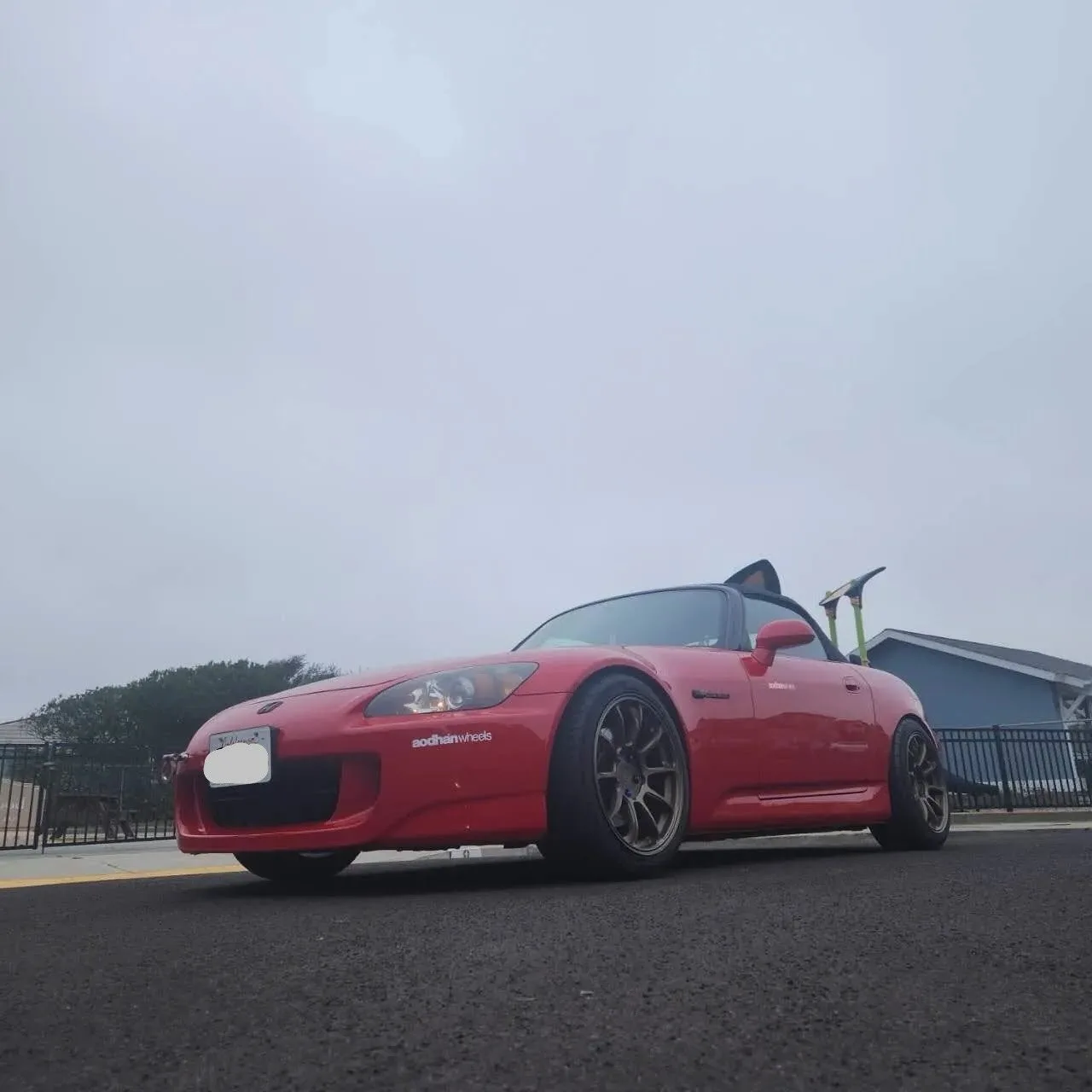 Aodhan AH06 on Honda S2000 AP2