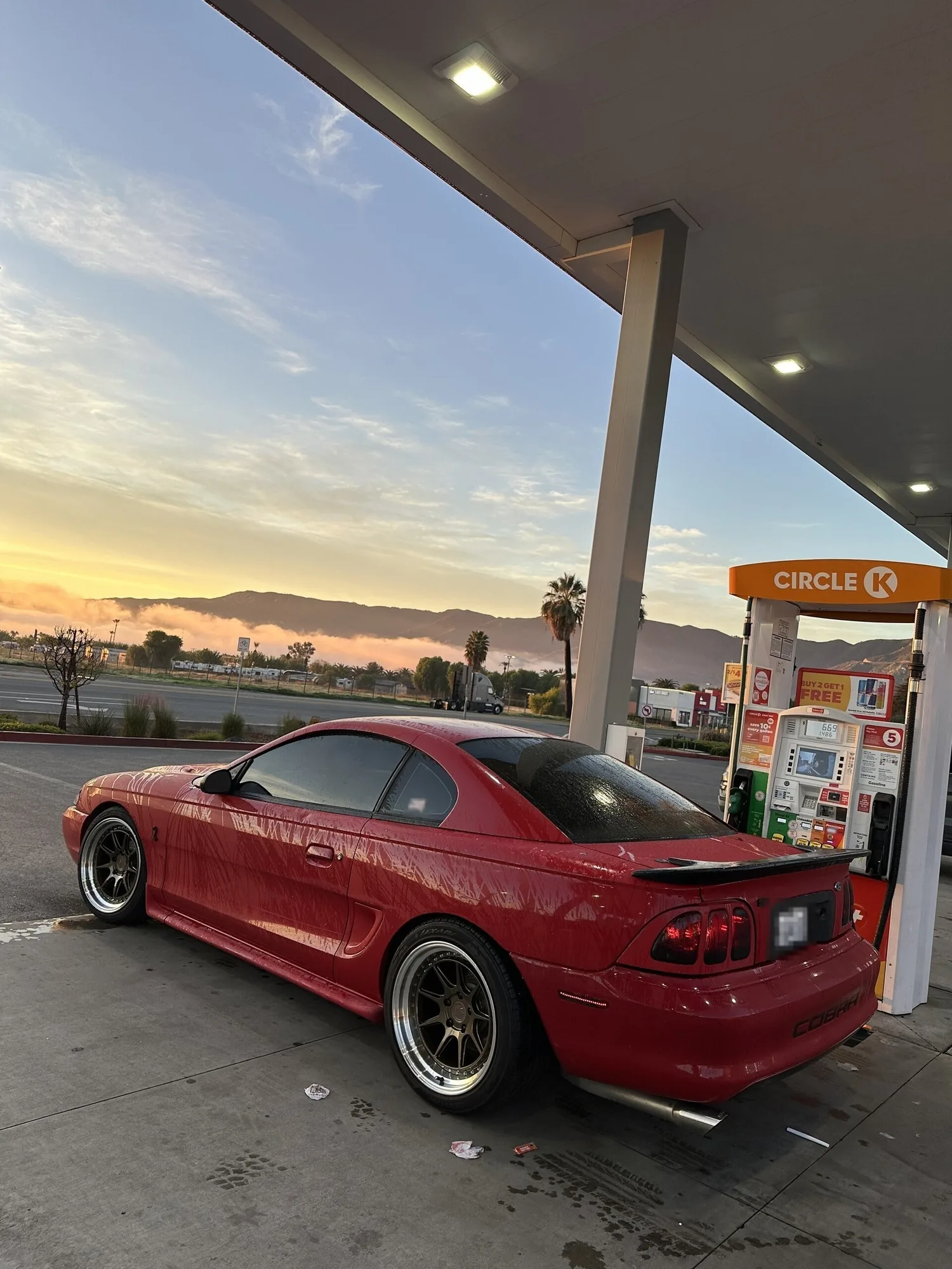 Aodhan DS-X on Ford Mustang SN95.1
