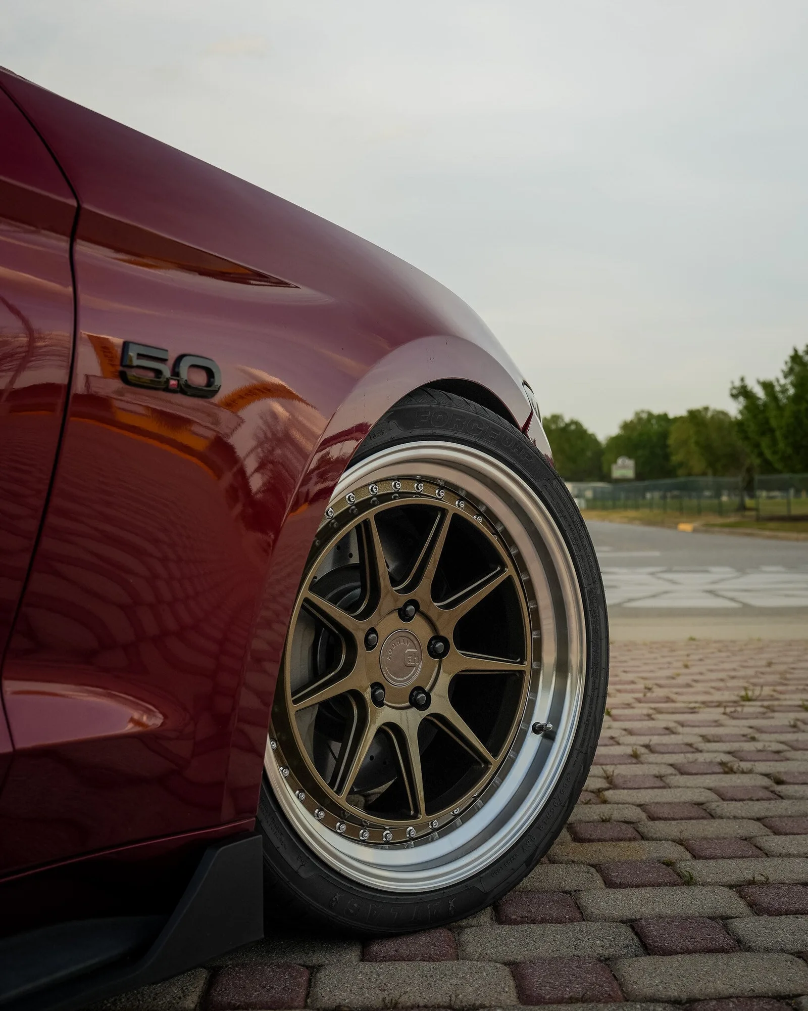 Aodhan DS-X on Ford Mustang S550.1