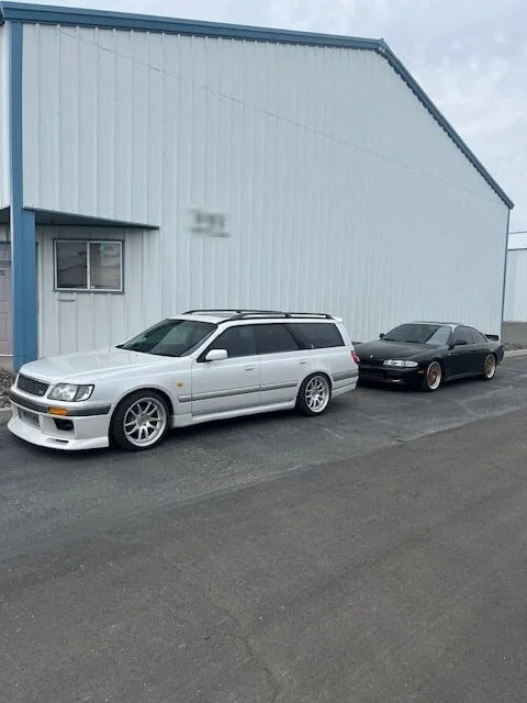 Aodhan DS02 on Nissan Stagea WC34.1