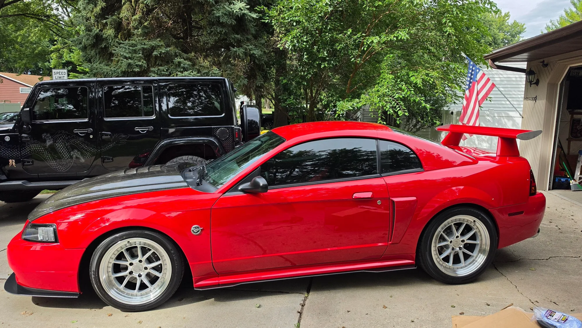 Aodhan DS08 on Ford Mustang SN95.2