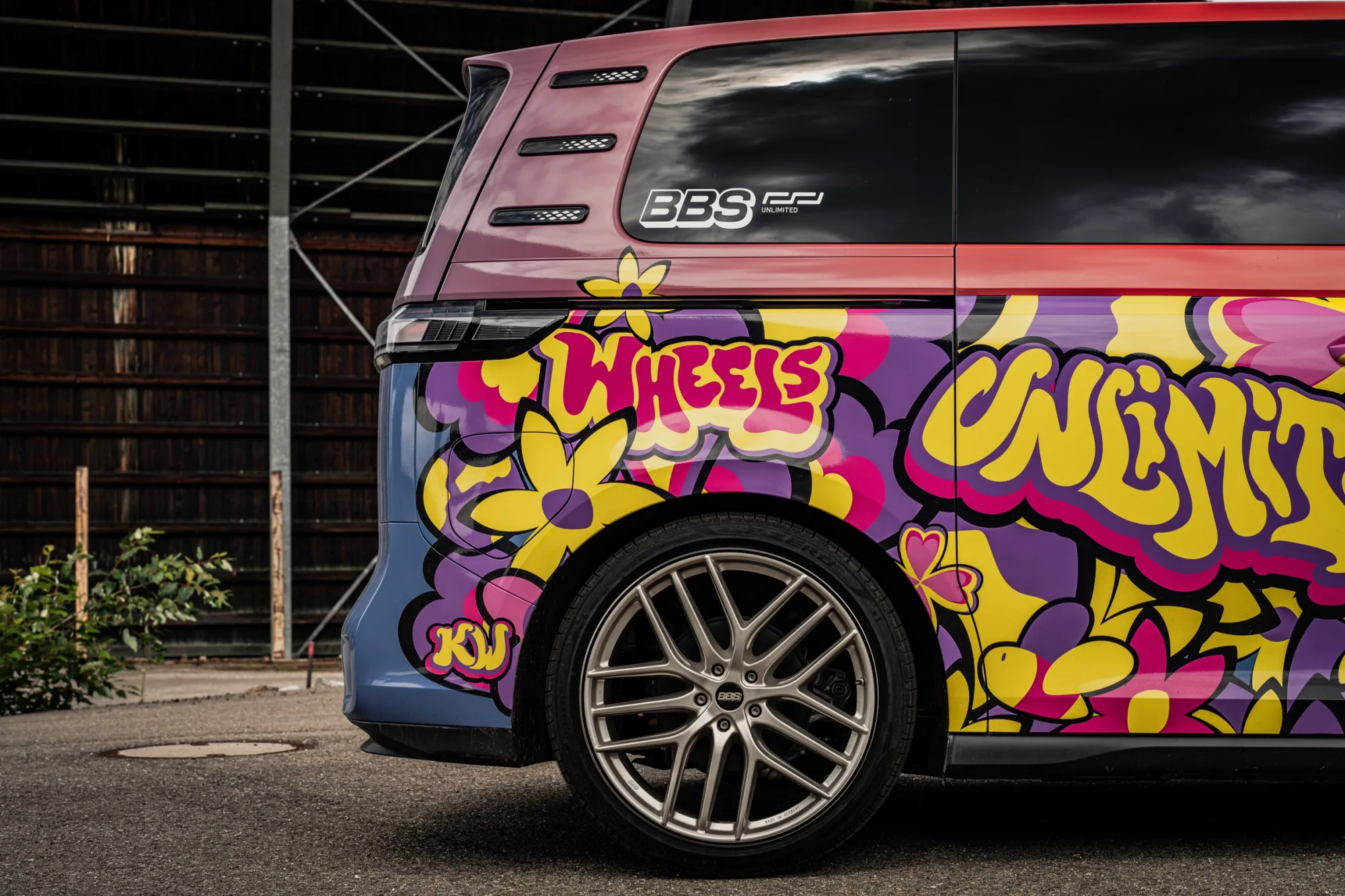 BBS Motorsport CC-R Unlimited on Volkswagen ID. Buzz 1st gen (SWB), photo 4