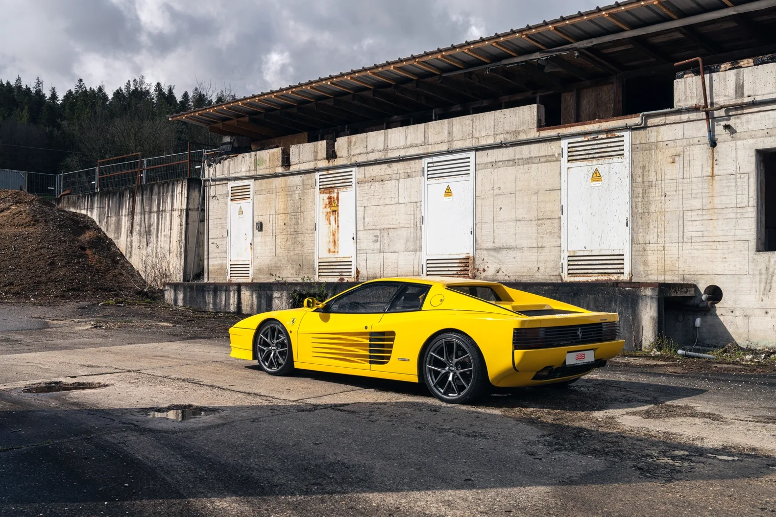 BBS Motorsport CI-R Unlimited on Ferrari Testarossa, photo 2