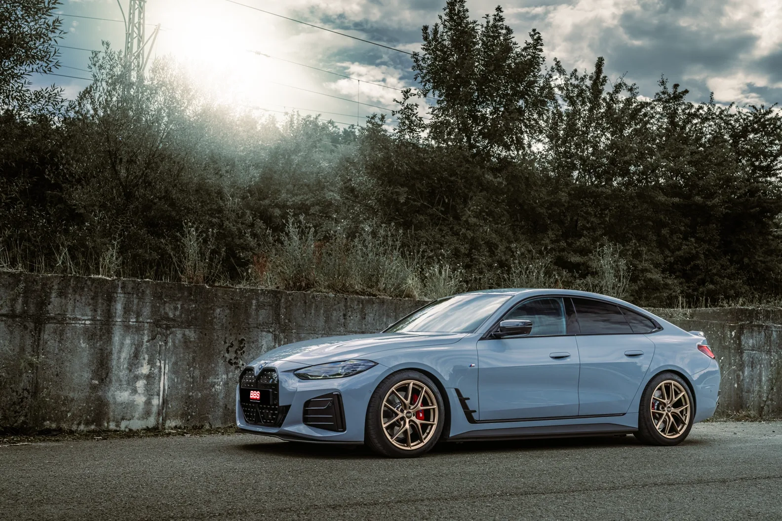 BBS Motorsport CI-R Unlimited on BMW i4 G26