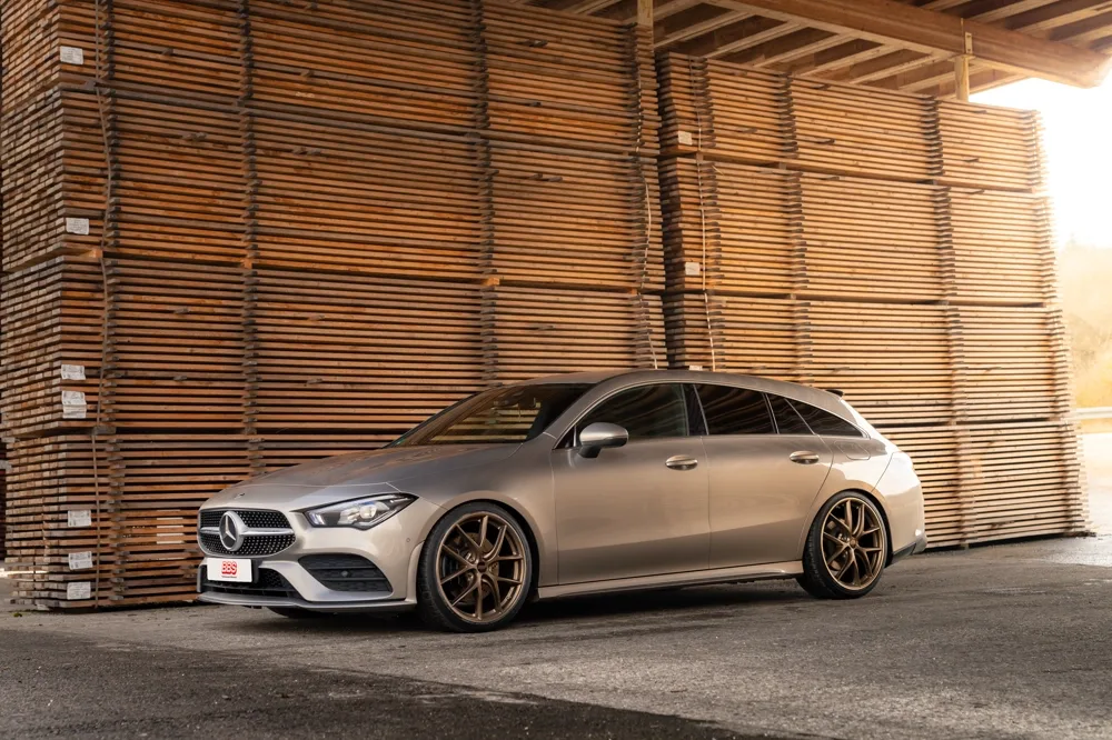 BBS Motorsport CI-R Unlimited on Mercedes-Benz CLA C118.1