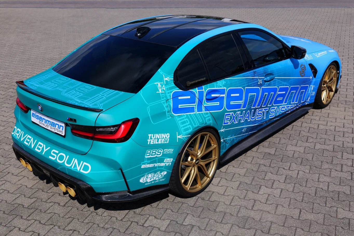 BBS Motorsport CI-R Unlimited on BMW M3 G80.1, photo 6