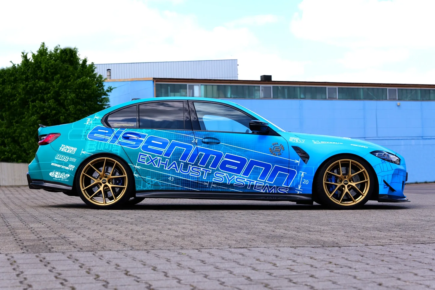 BBS Motorsport CI-R Unlimited on BMW M3 G80.1