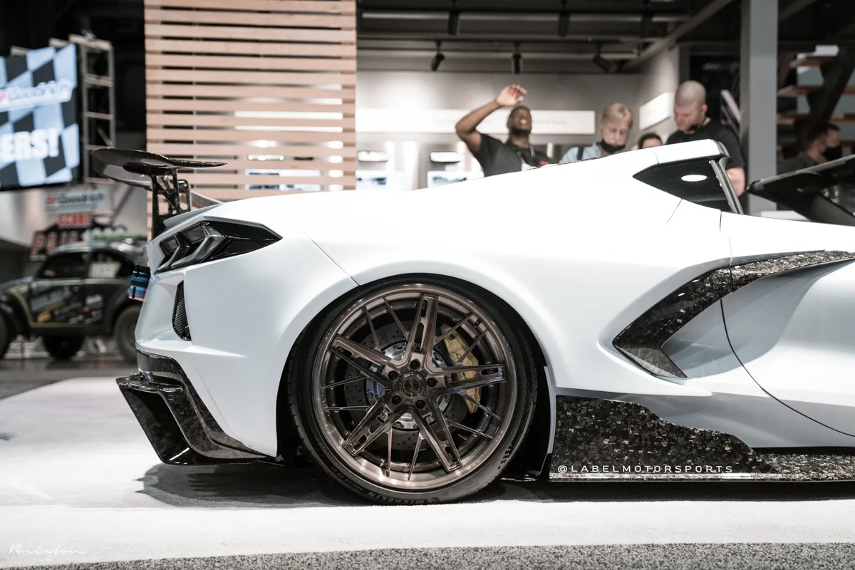 Brixton Forged AS01 Targa Series on Chevrolet Corvette C8, photo 2