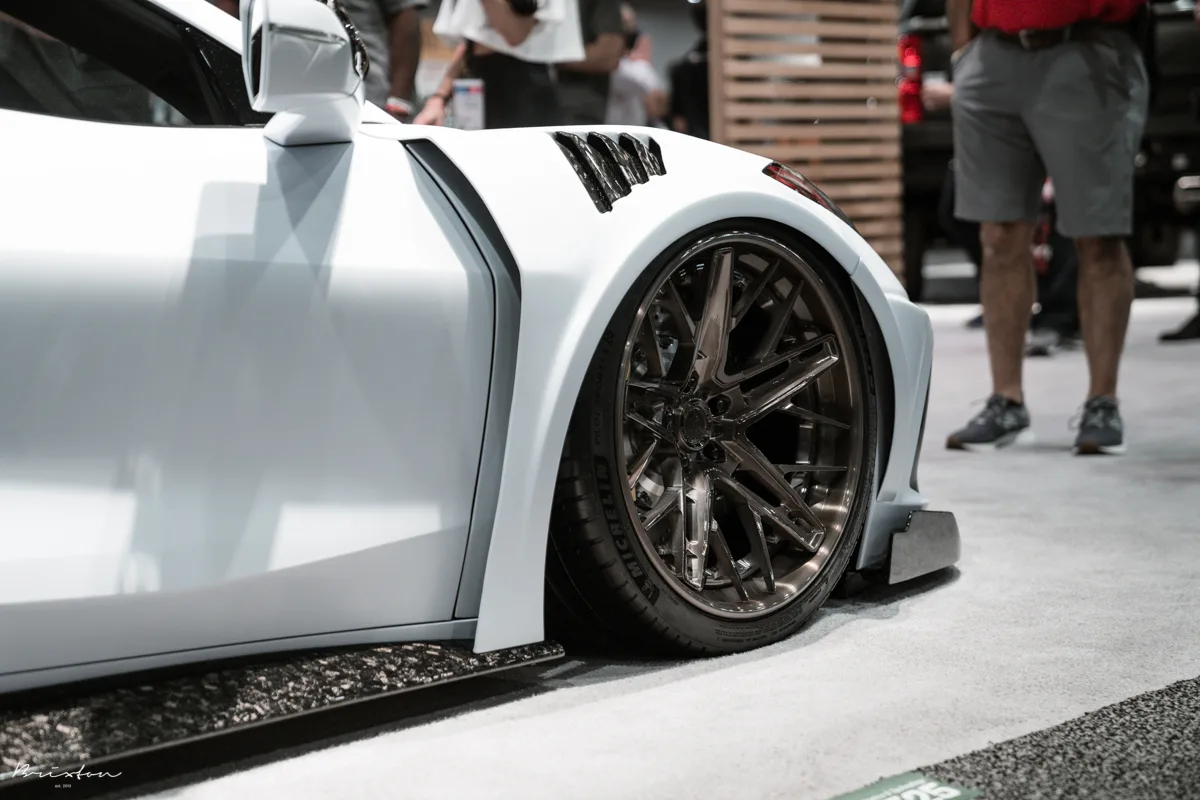 Brixton Forged AS01 Targa Series on Chevrolet Corvette C8