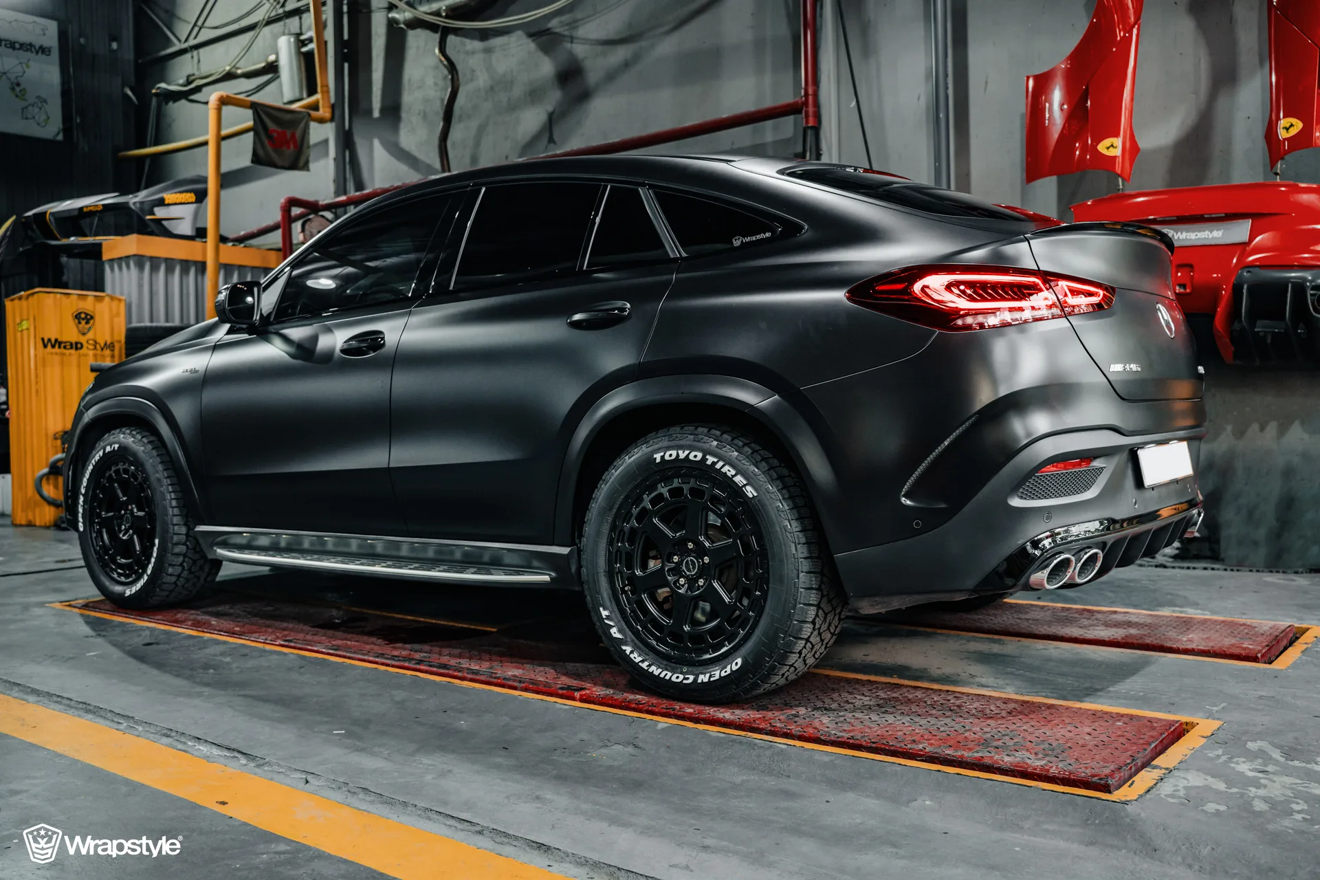 Brixton Forged BX01-M on Mercedes-Benz GLE C167.1, photo 4