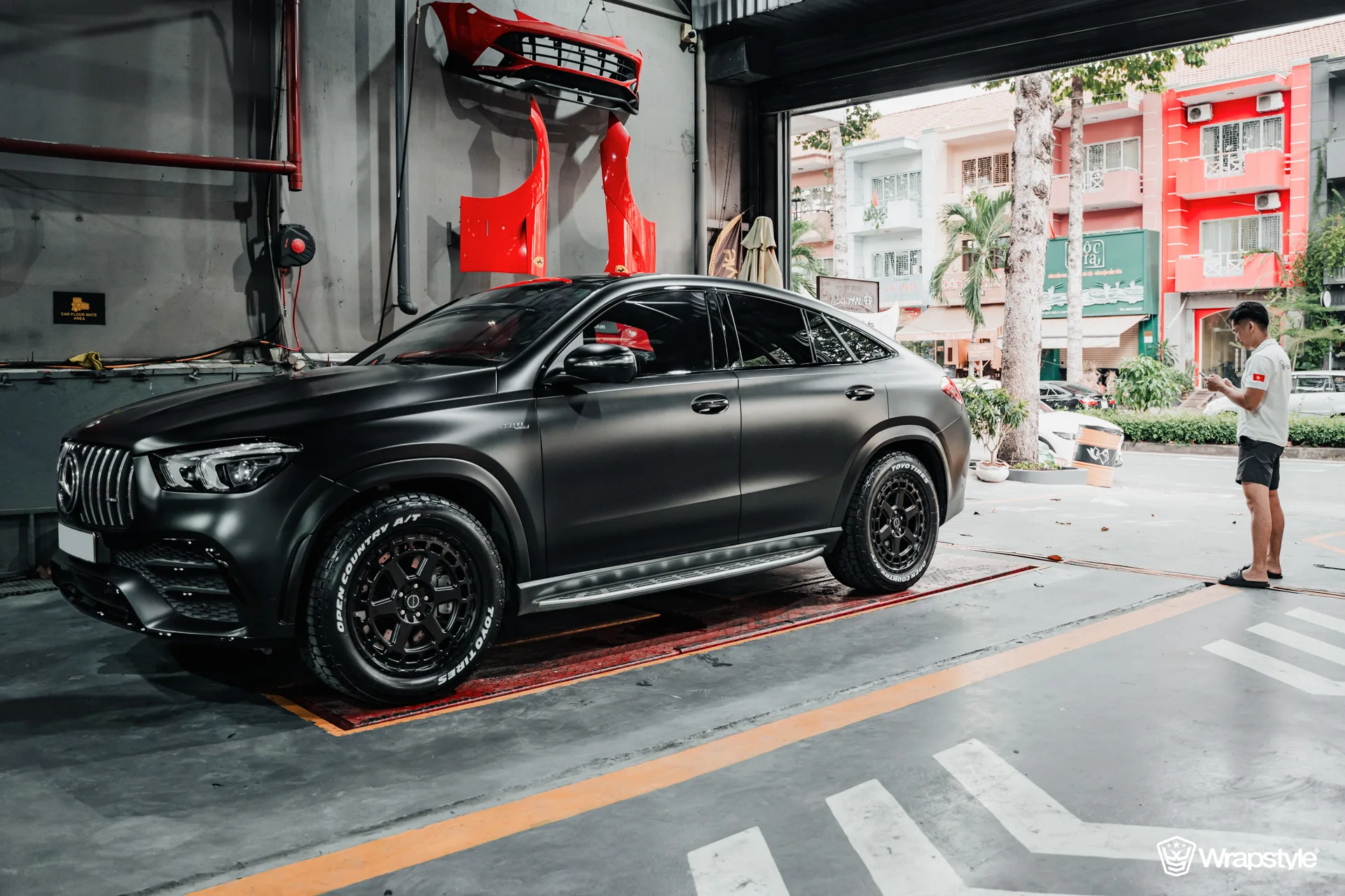 Brixton Forged BX01-M on Mercedes-Benz GLE C167.1, photo 2