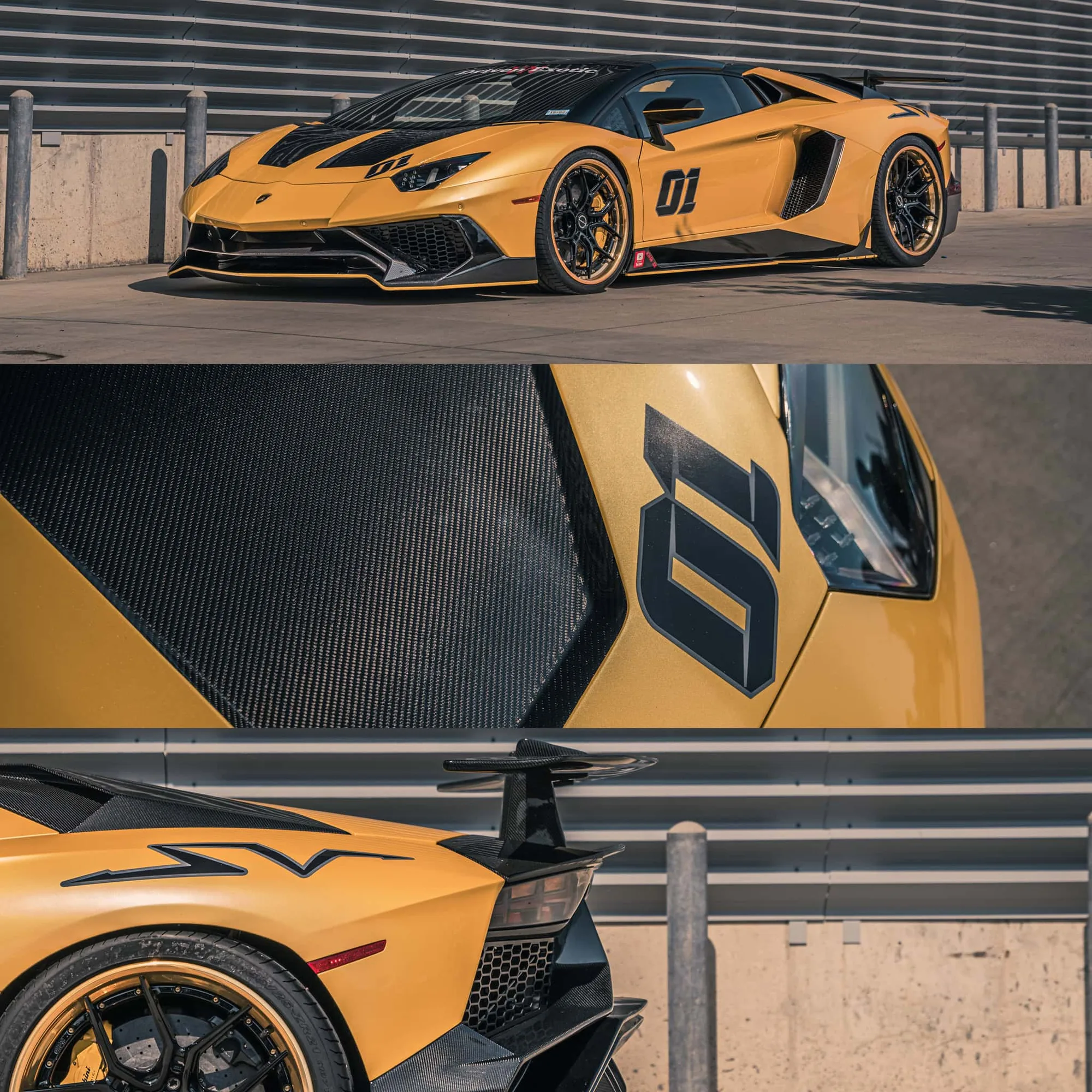 Brixton Forged CM5-R Targa Series on Lamborghini Aventador SV LP 750-4 (2015-2017), photo 5