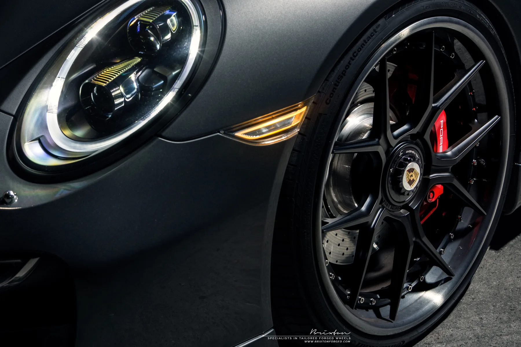 Brixton Forged CM5-R Targa Series on Porsche 911 991.1, photo 10