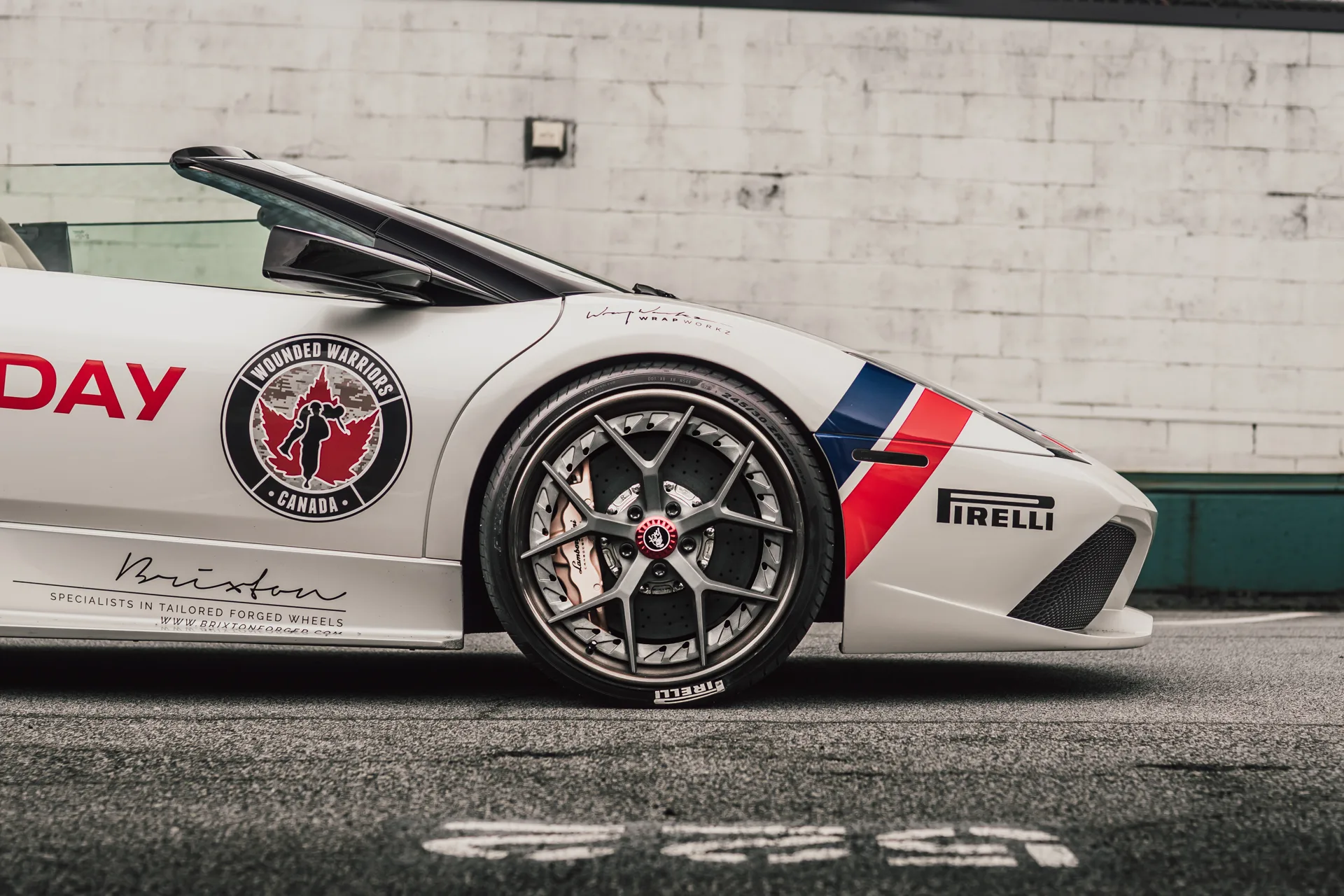 Brixton Forged CM5 on Lamborghini Murcielago (2001)