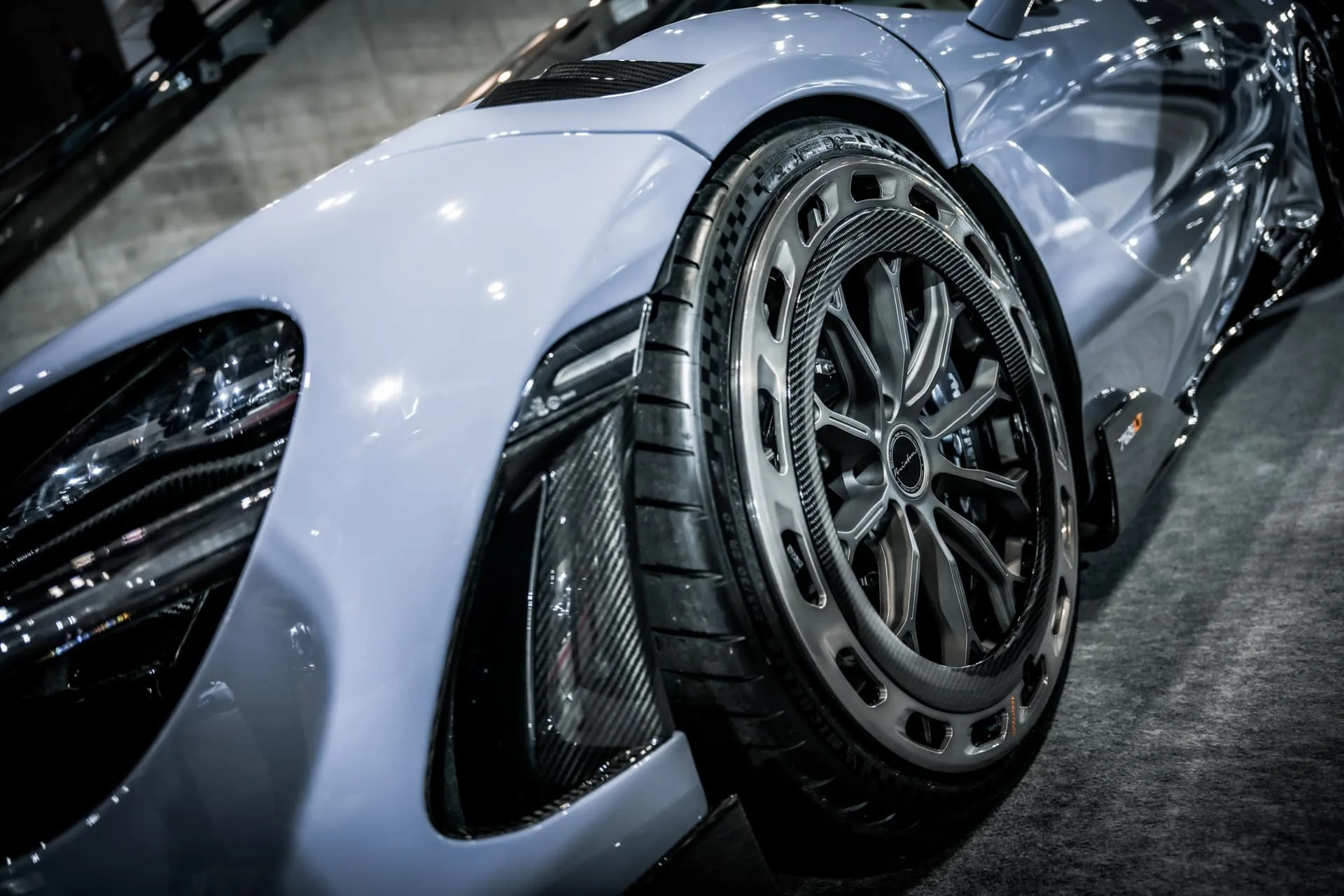 Brixton Forged CM6-R Aerotech on McLaren 765LT, photo 2