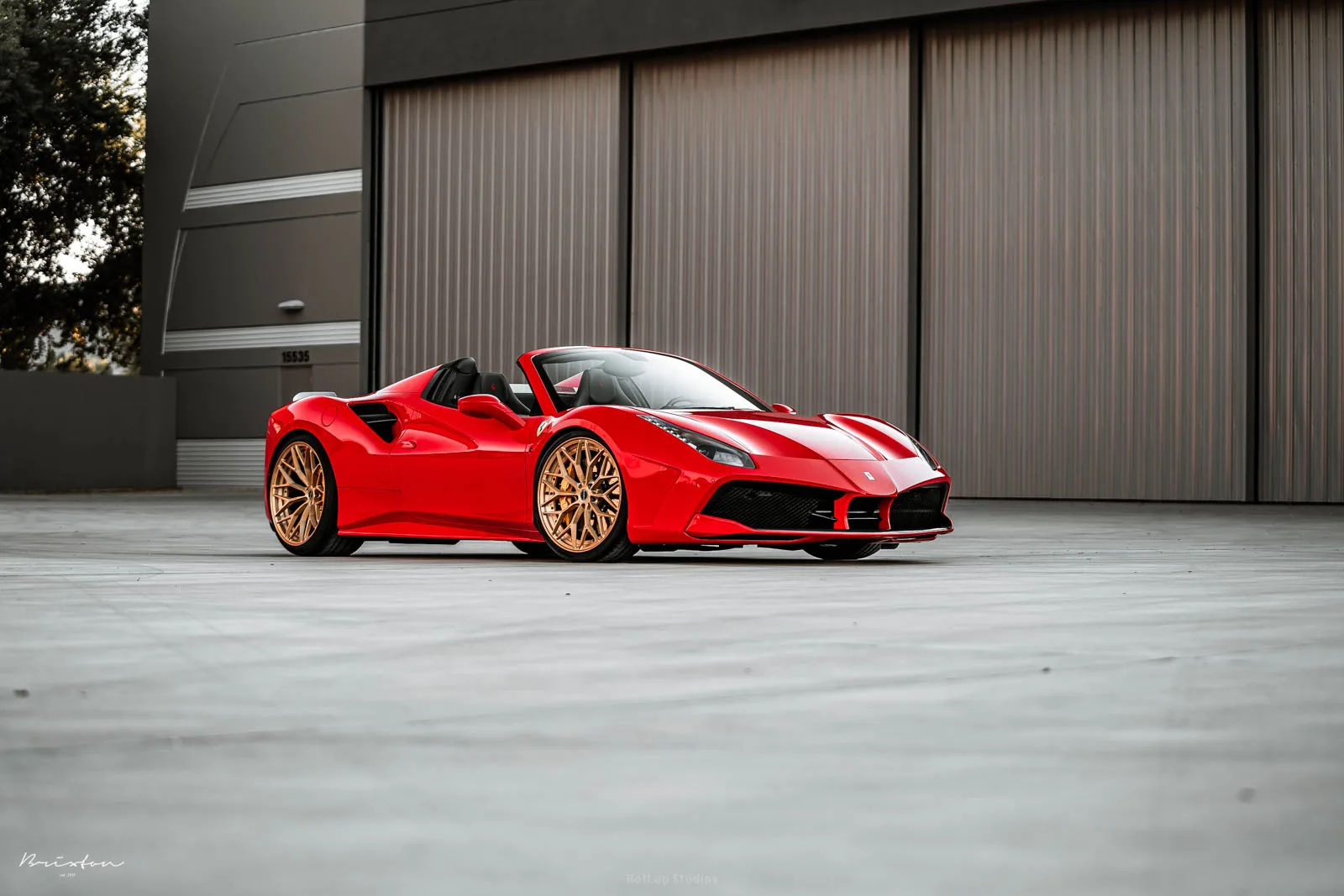 Brixton Forged CM6-R Duo Series on Ferrari 488, photo 2