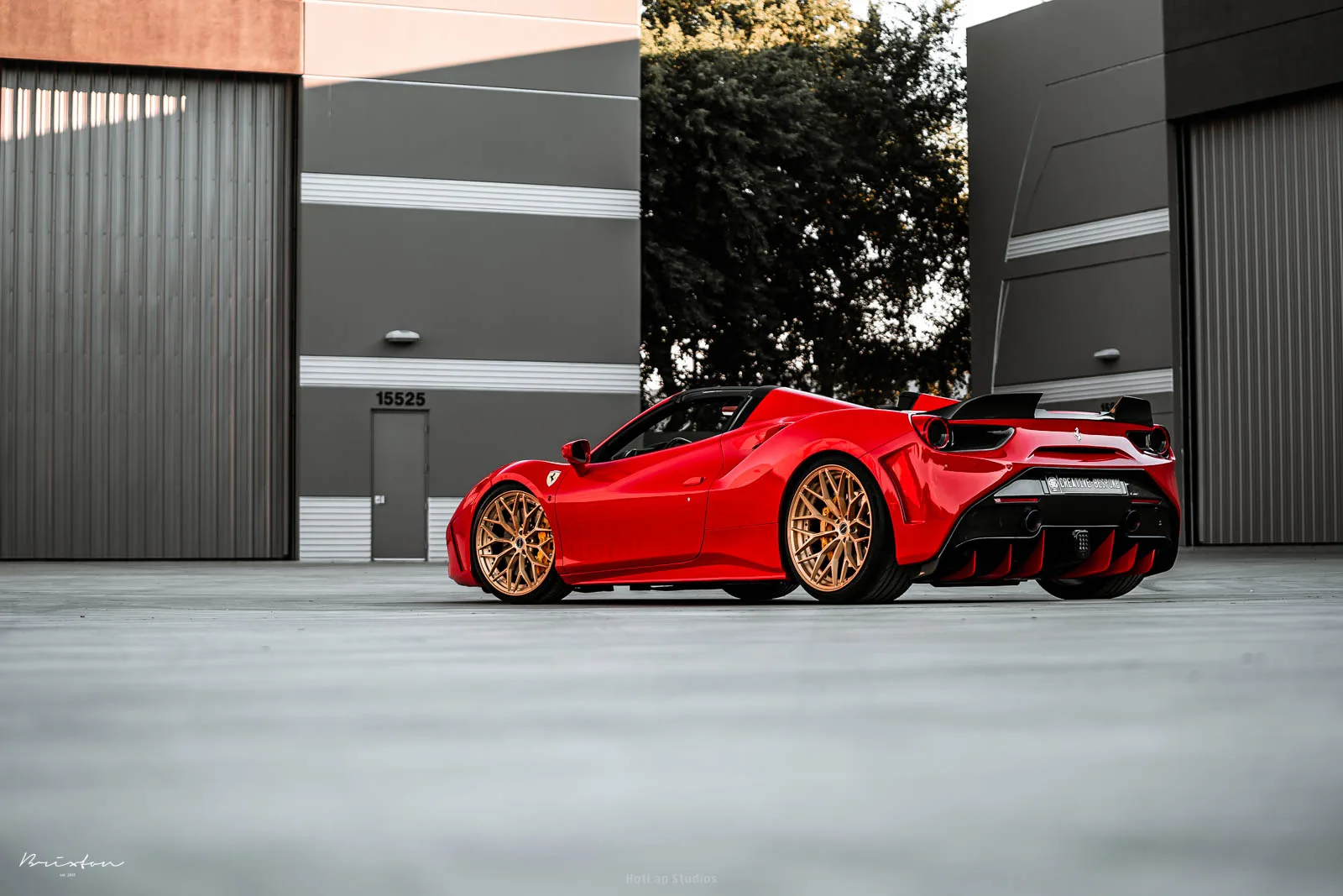 Brixton Forged CM6-R Duo Series on Ferrari 488, photo 4