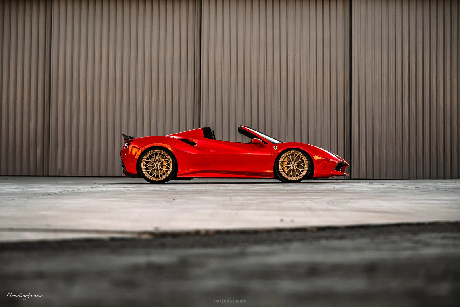 Brixton Forged CM6-R Duo Series on Ferrari 488, photo 10