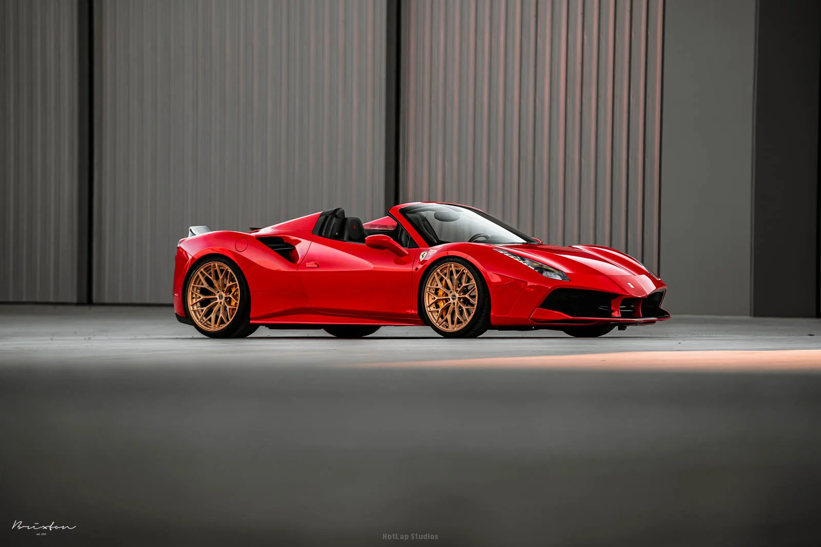 Brixton Forged CM6-R Duo Series on Ferrari 488, photo 12