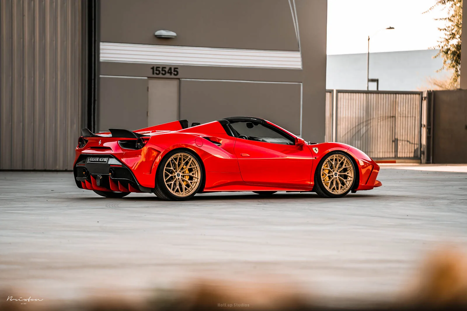 Brixton Forged CM6-R Duo Series on Ferrari 488, photo 11