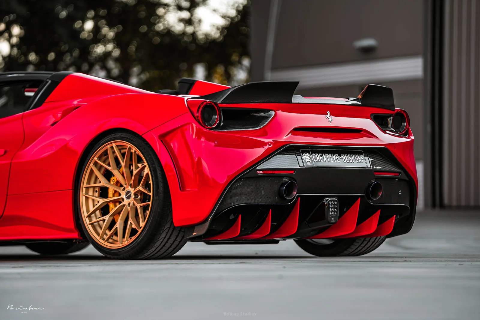 Brixton Forged CM6-R Duo Series on Ferrari 488, photo 5