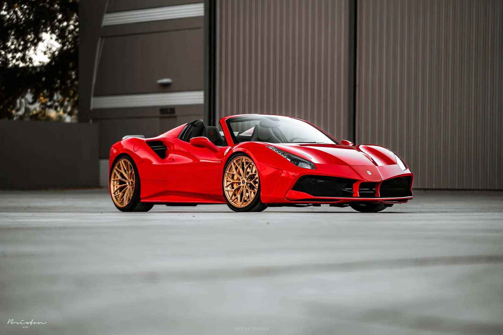 Brixton Forged CM6-R Duo Series on Ferrari 488