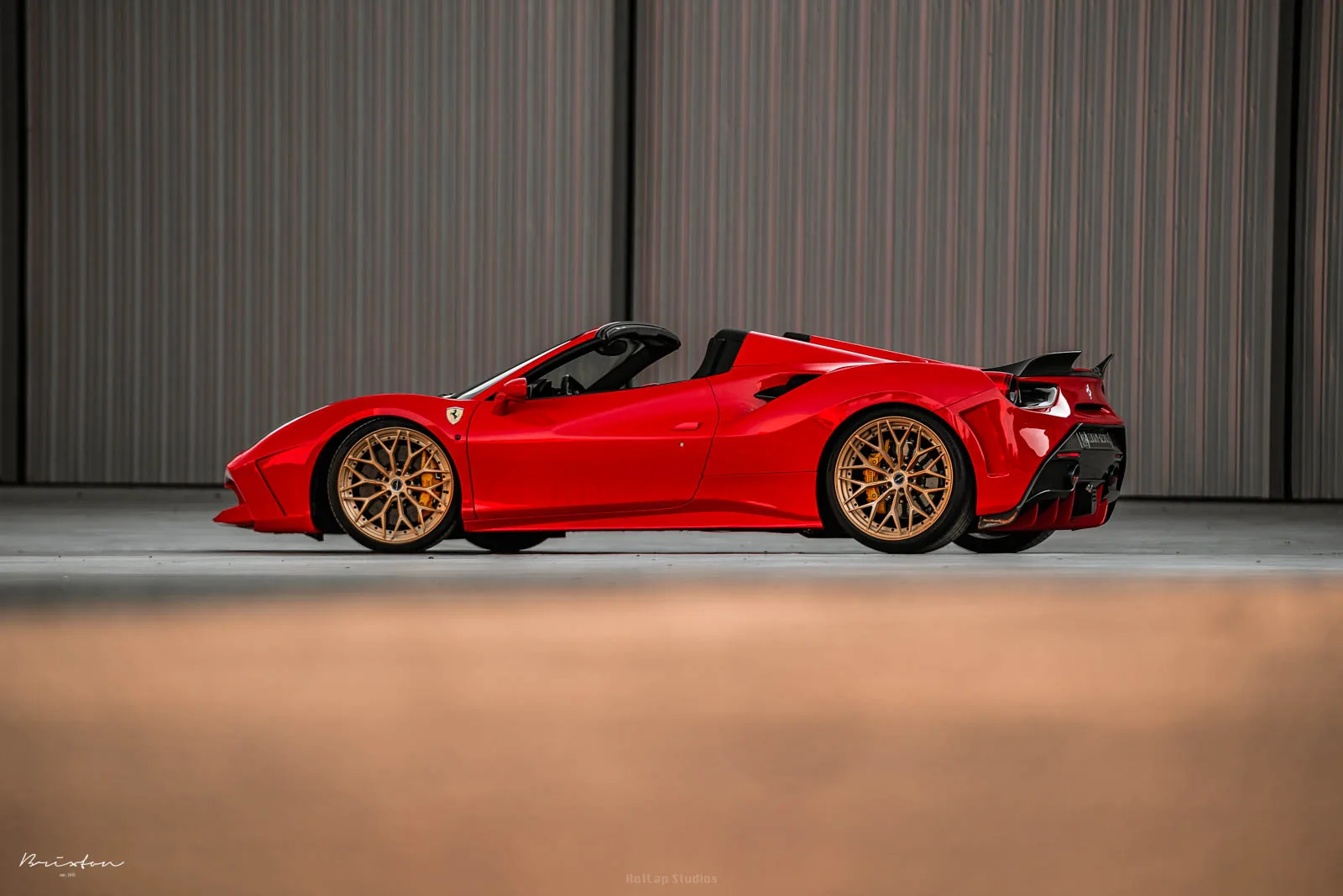 Brixton Forged CM6-R Duo Series on Ferrari 488, photo 6