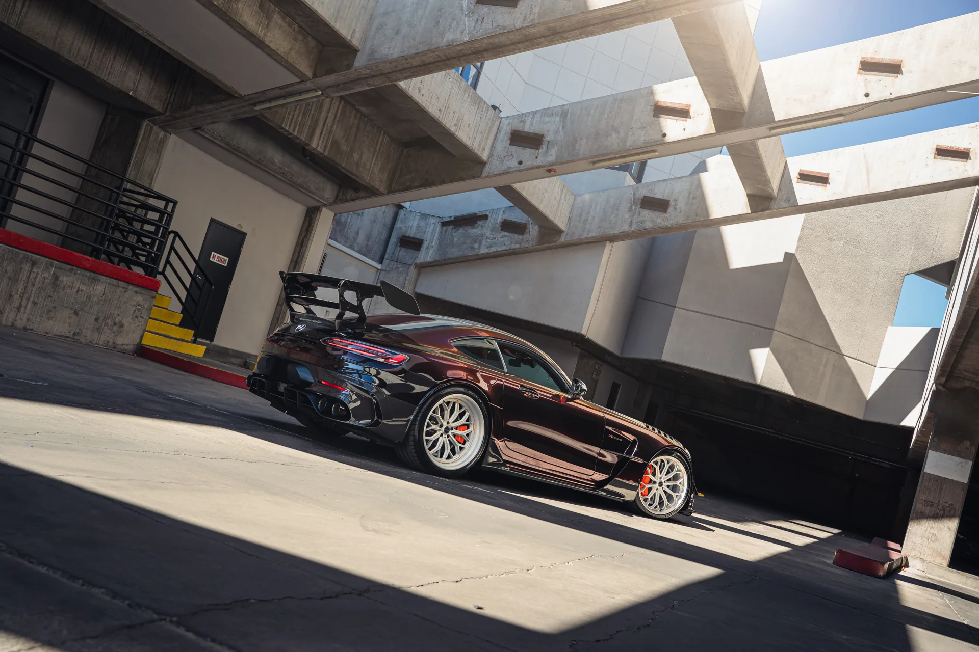 Brixton Forged CM6-RS on Mercedes-Benz AMG GT C190.1, photo 10