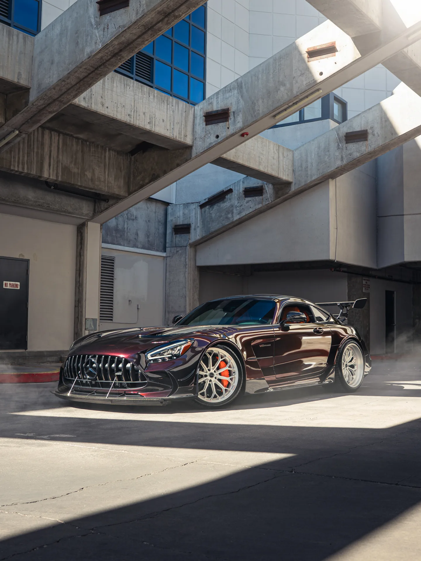 Brixton Forged CM6-RS on Mercedes-Benz AMG GT C190.1, photo 8