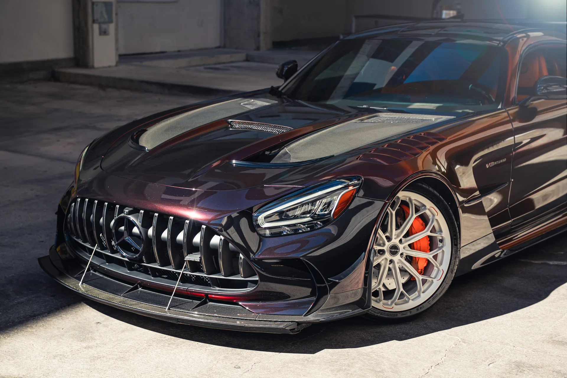 Brixton Forged CM6-RS on Mercedes-Benz AMG GT C190.1