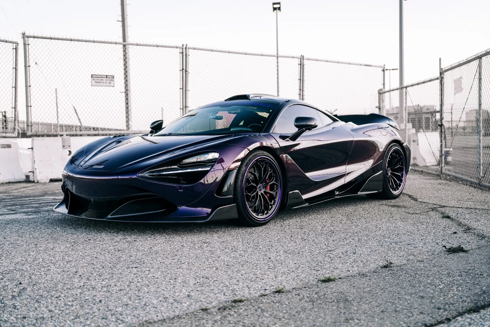 Brixton Forged CM6RS Targa on McLaren 720S, photo 12