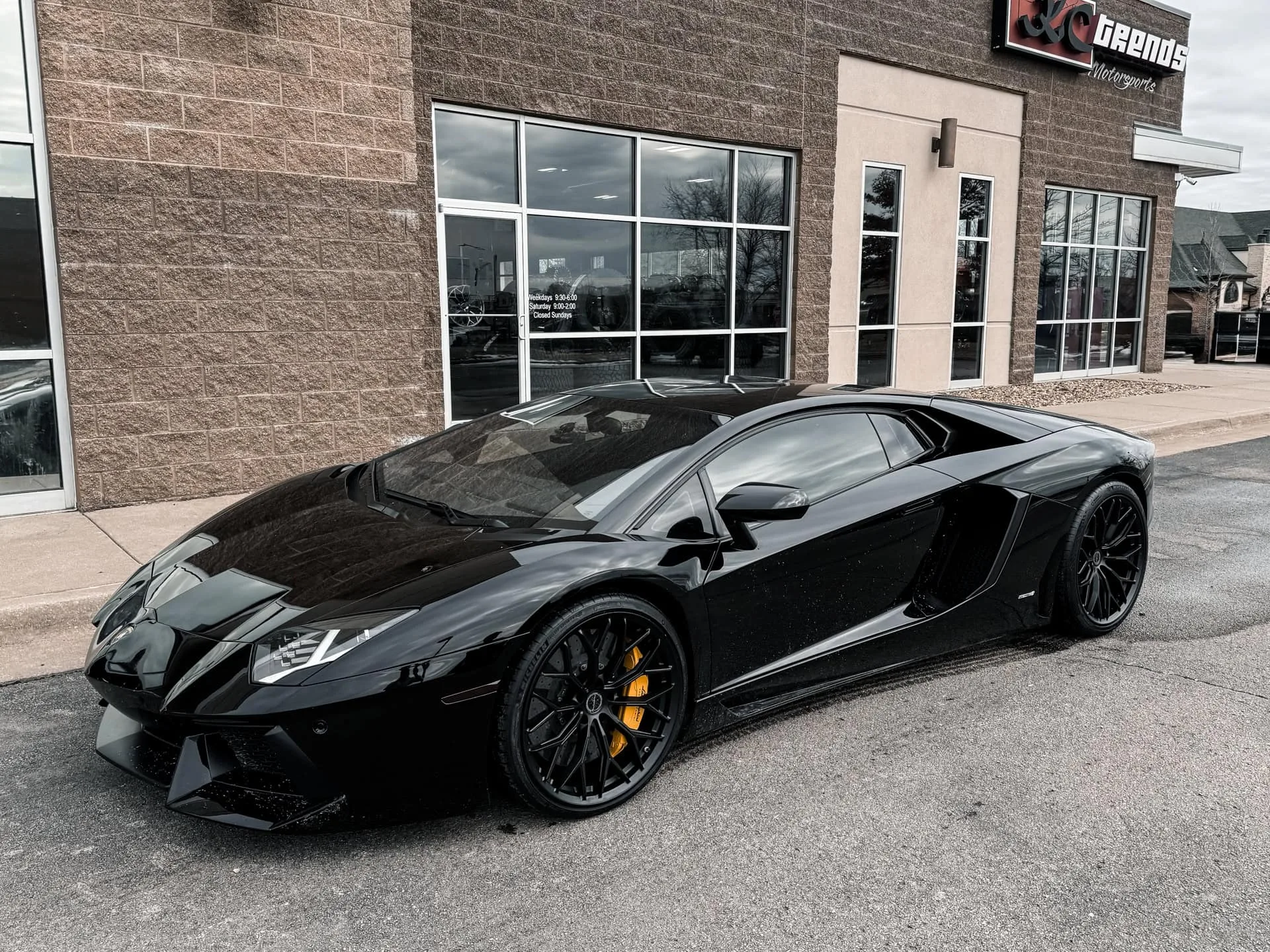 Brixton Forged FDE01 Carbon+ Series on Lamborghini Aventador First Gen.1, photo 4