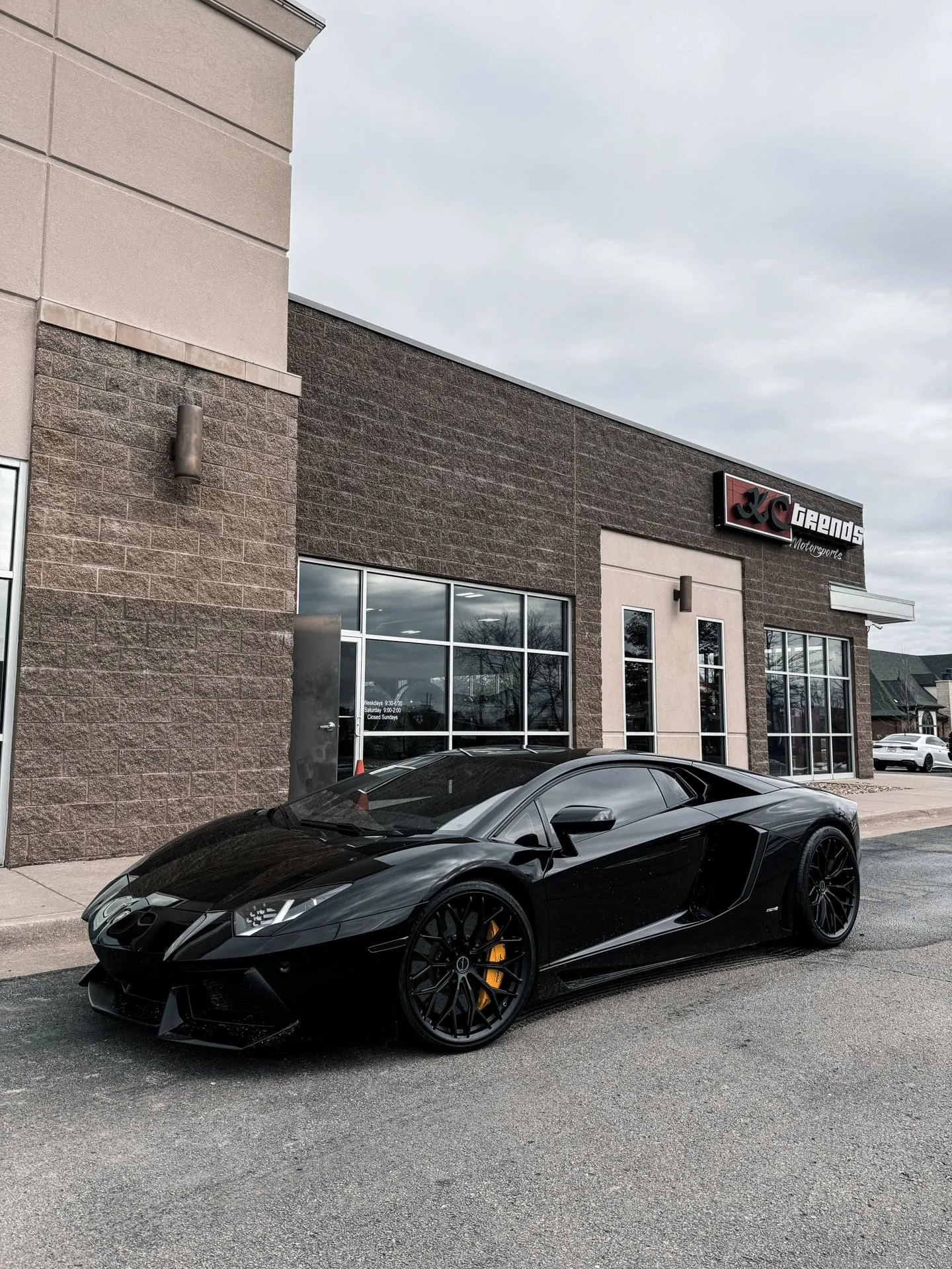 Brixton Forged FDE01 Carbon+ Series on Lamborghini Aventador First Gen.1, photo 2