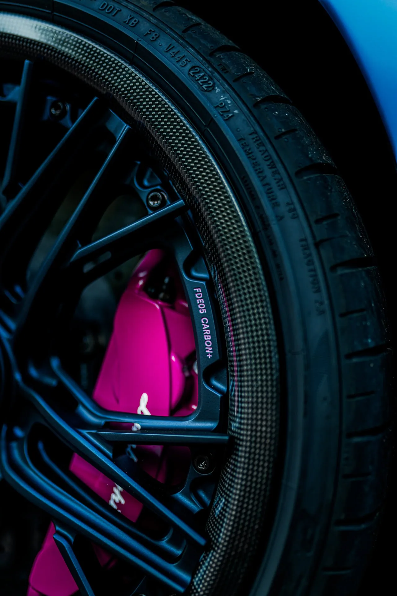 Brixton Forged FDE05 Carbon+ Series on Lamborghini Aventador SV LP 750-4 (2015-2017), photo 5