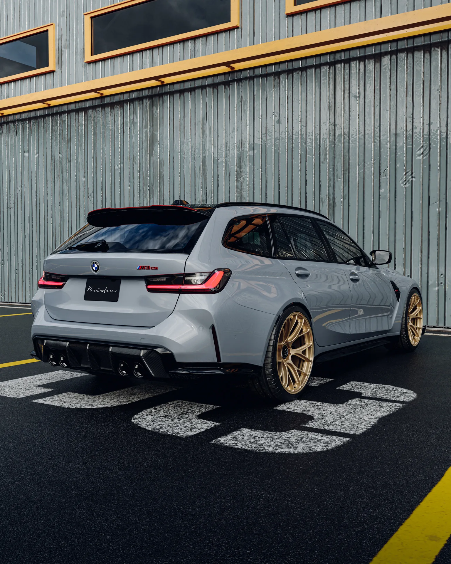 Brixton Forged FR16 on BMW M3 G81.1, photo 2