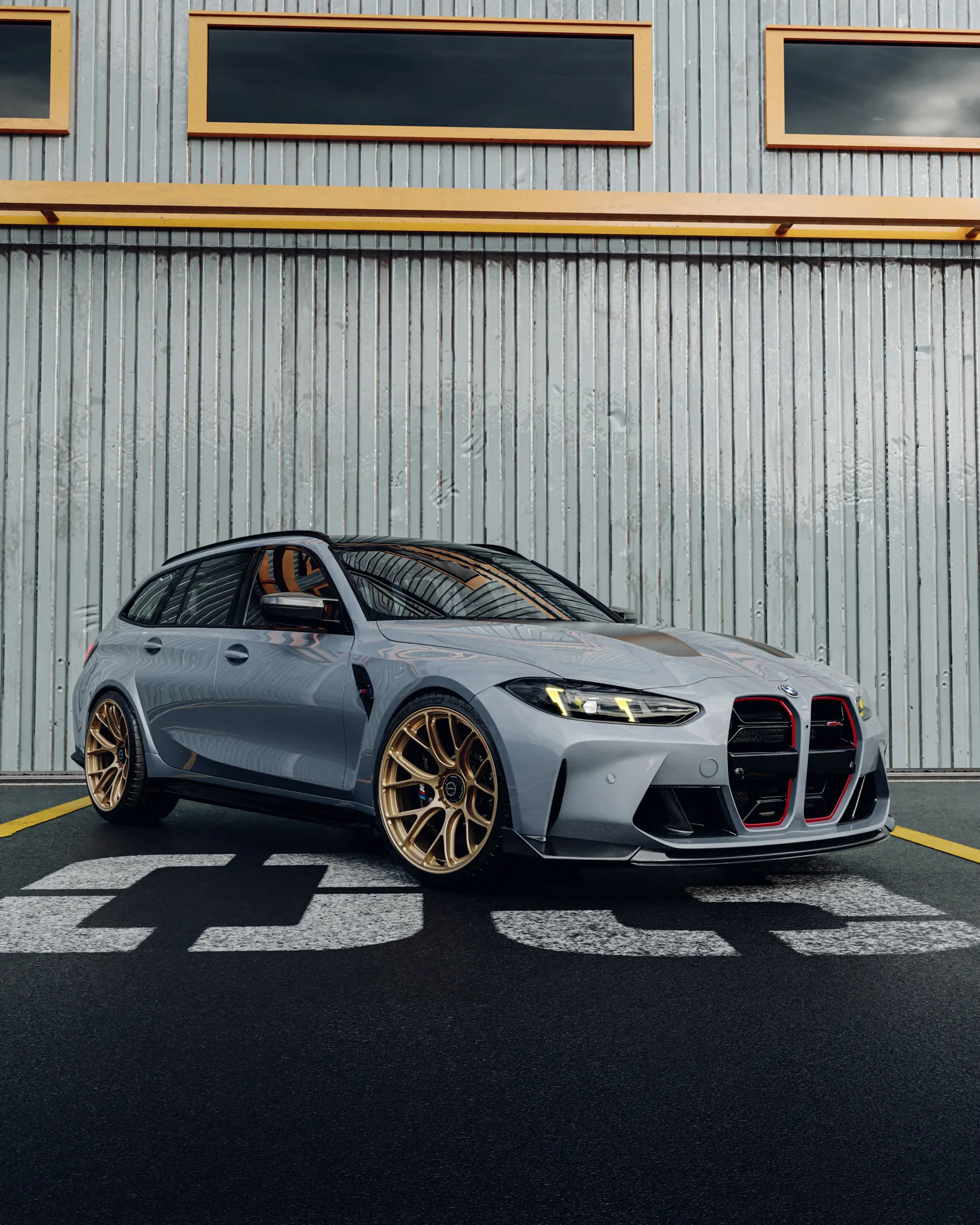 Brixton Forged FR16 on BMW M3 G81.1