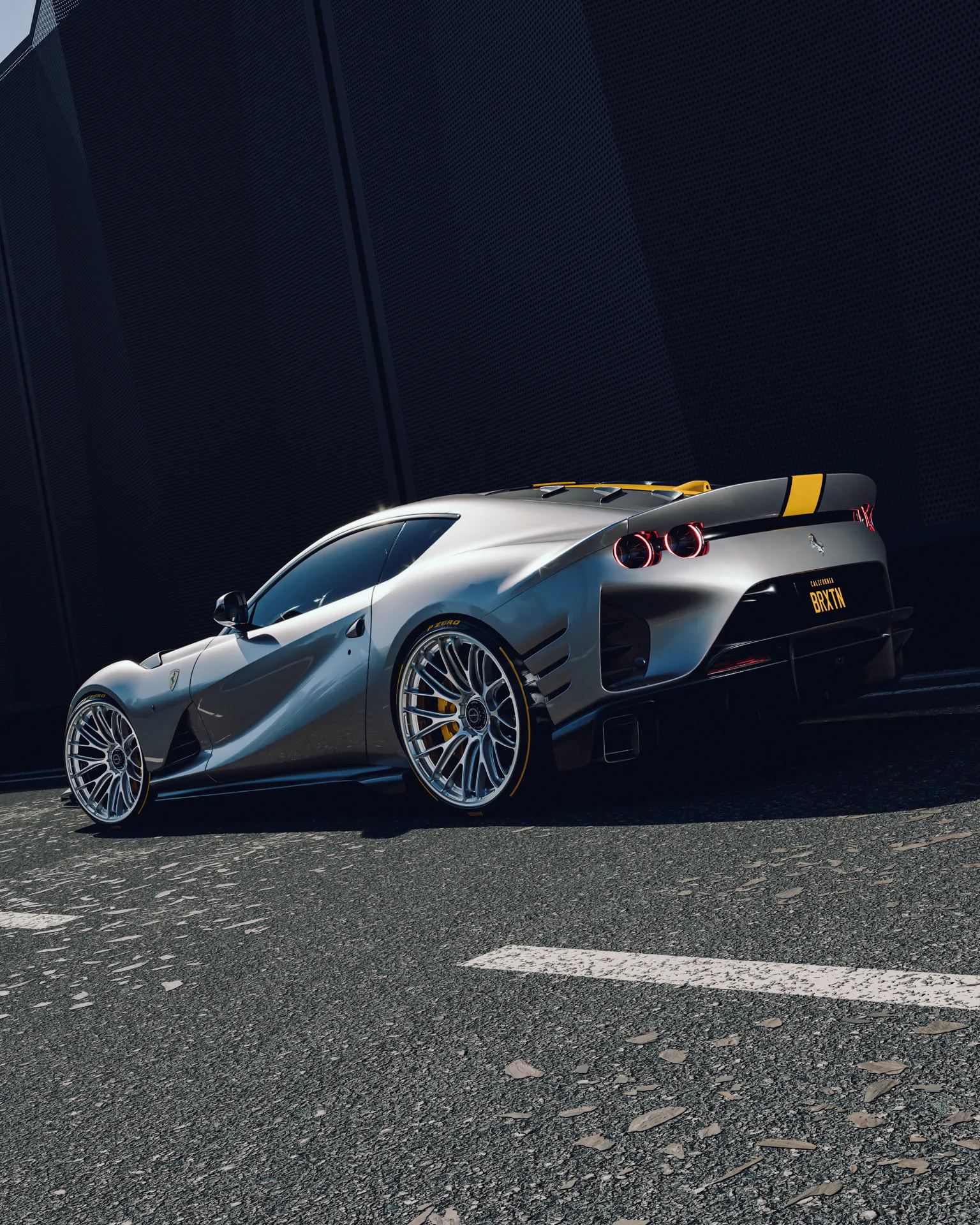 Brixton Forged FR17 on Ferrari 812 F152M, photo 5