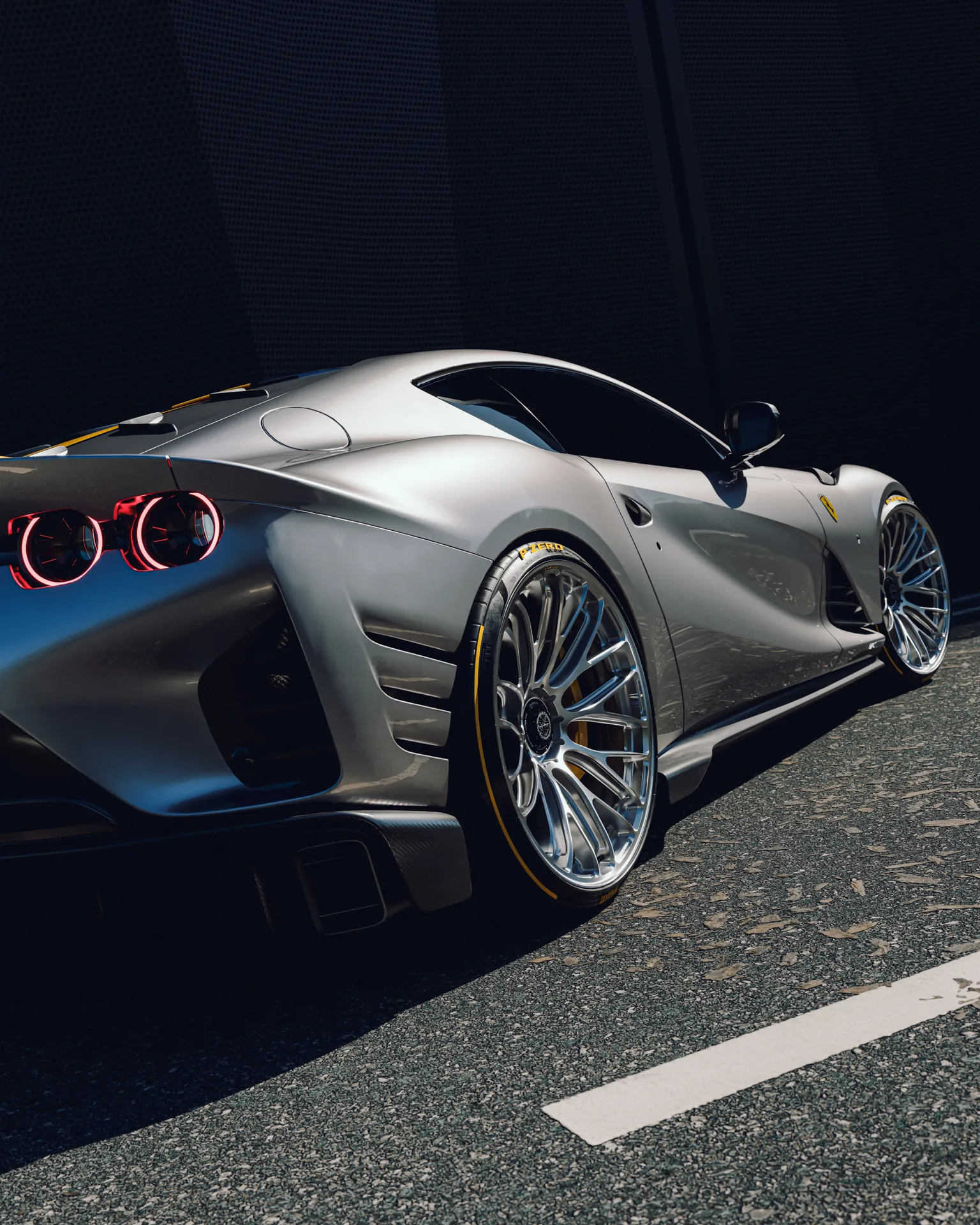 Brixton Forged FR17 on Ferrari 812 F152M