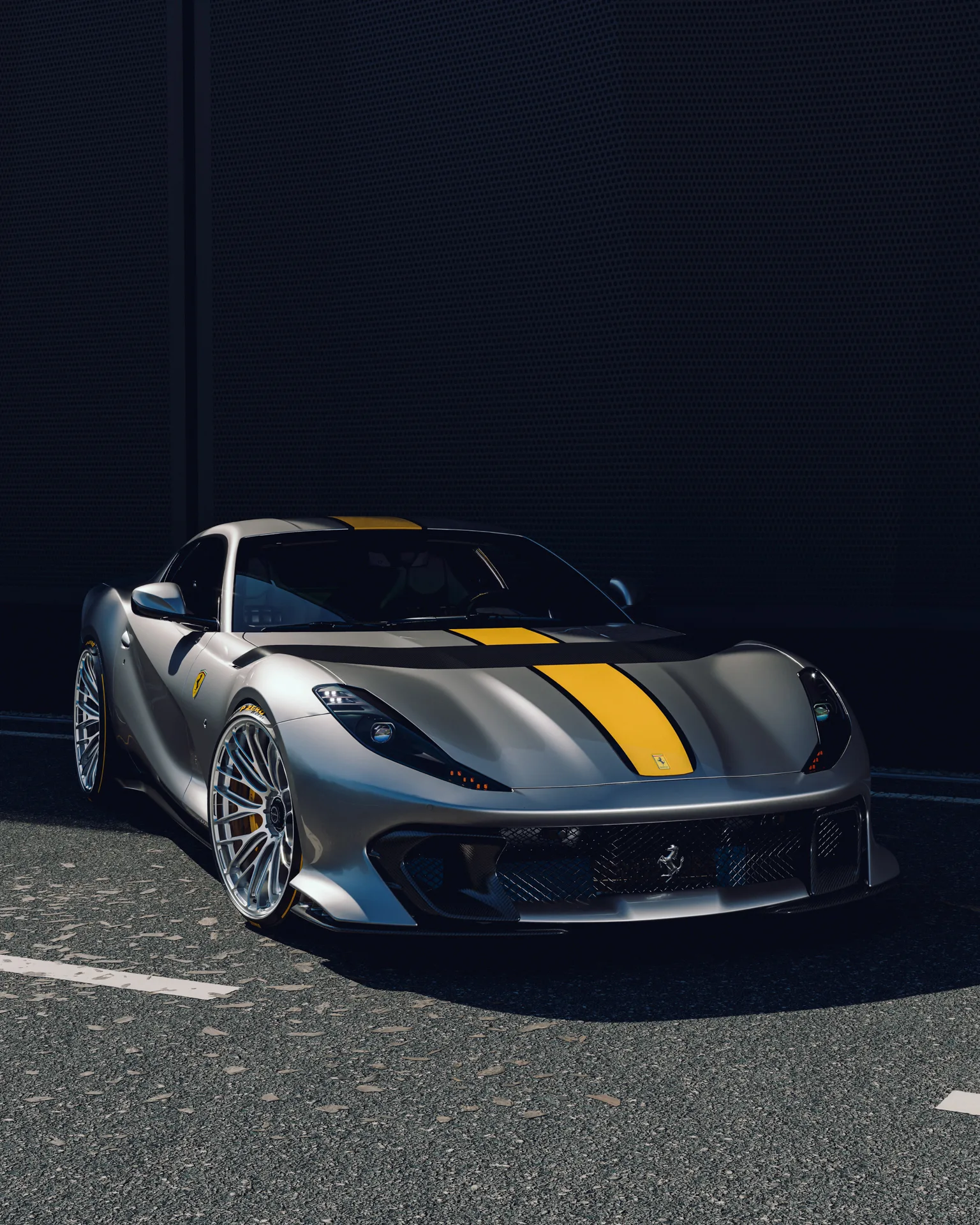 Brixton Forged FR17 on Ferrari 812 F152M, photo 6