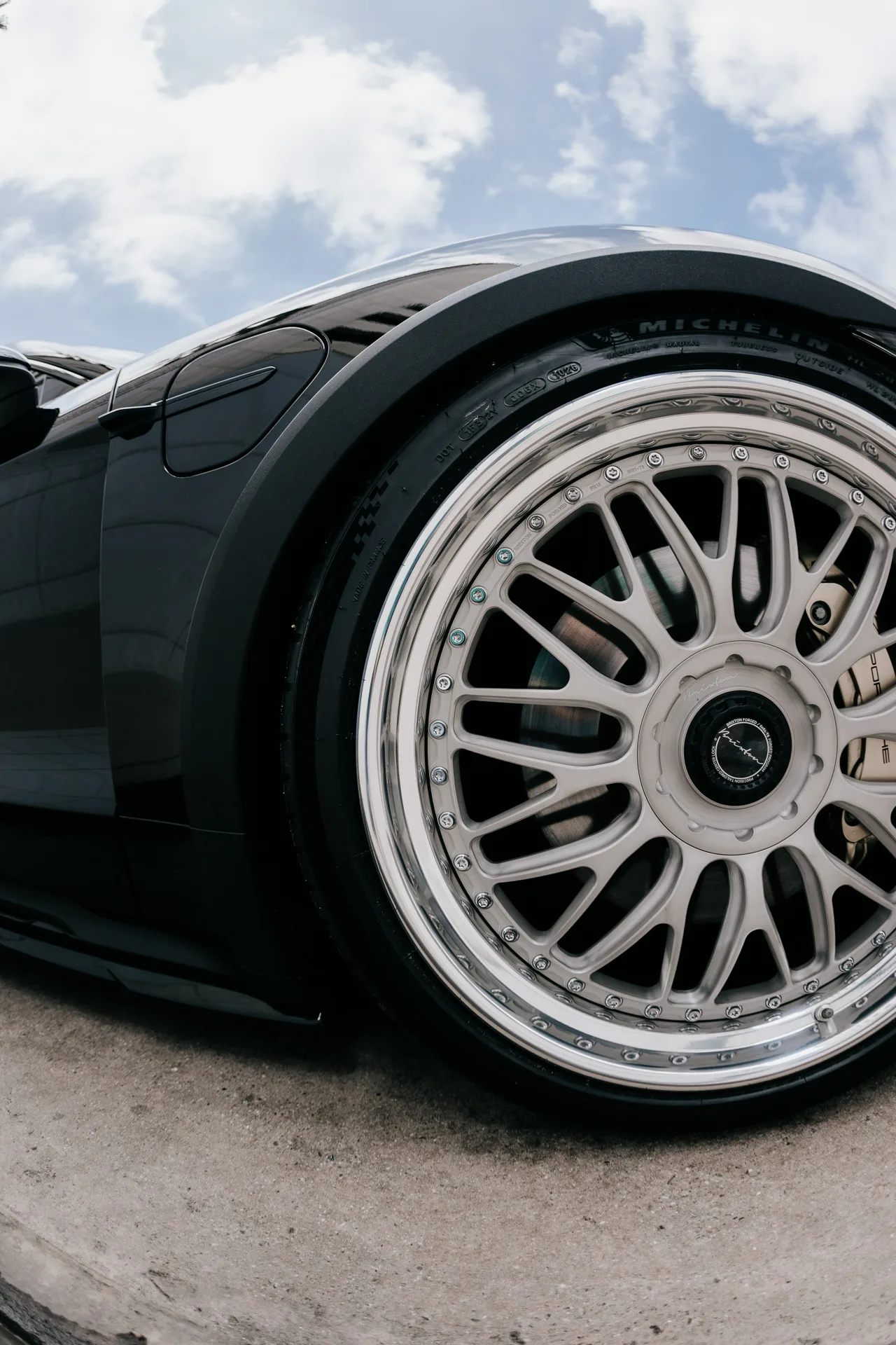 Brixton Forged FR18 Circuit+ on Porsche Taycan J1.1, photo 9