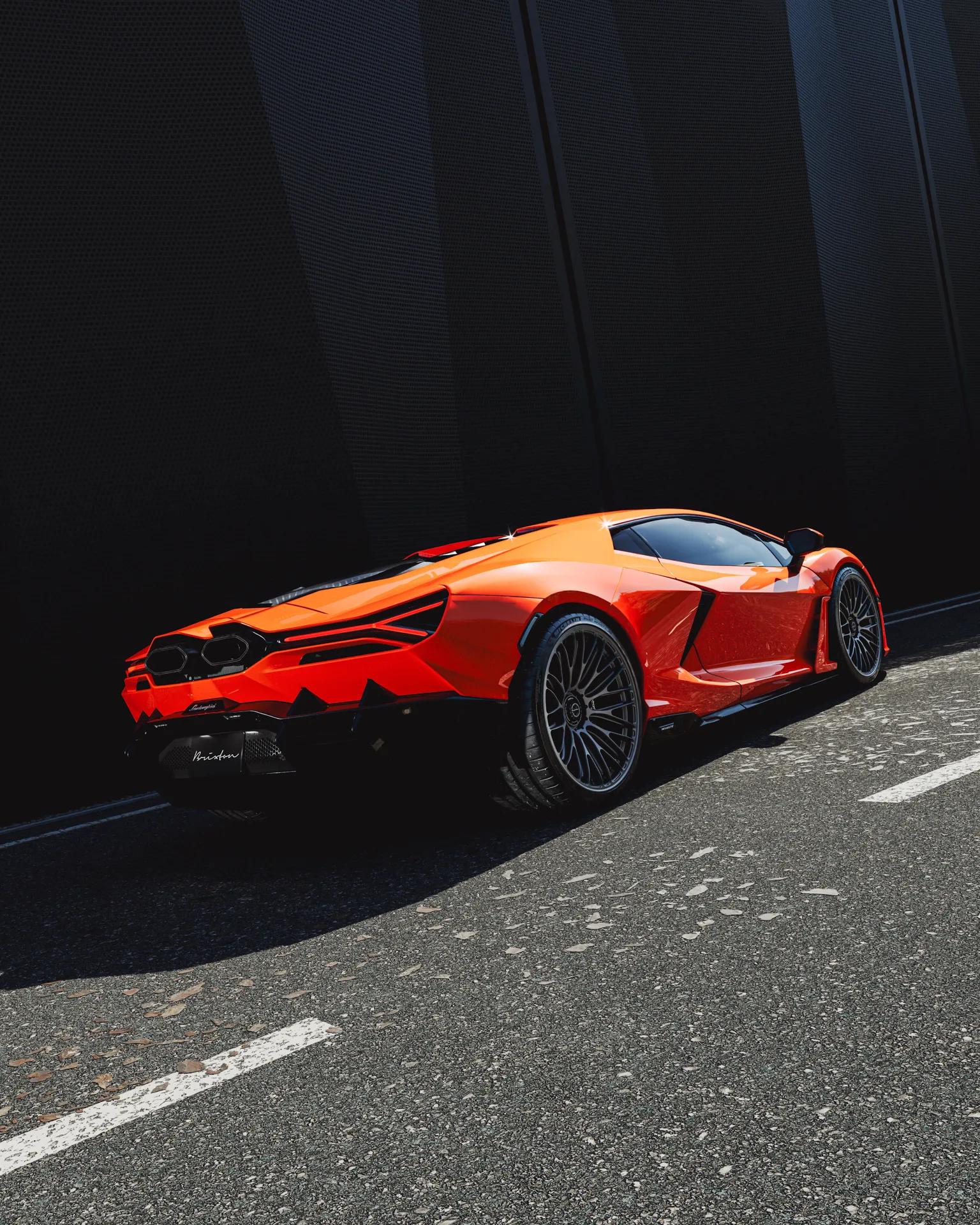 Brixton Forged FR18 on Lamborghini Revuelto LB744, photo 3