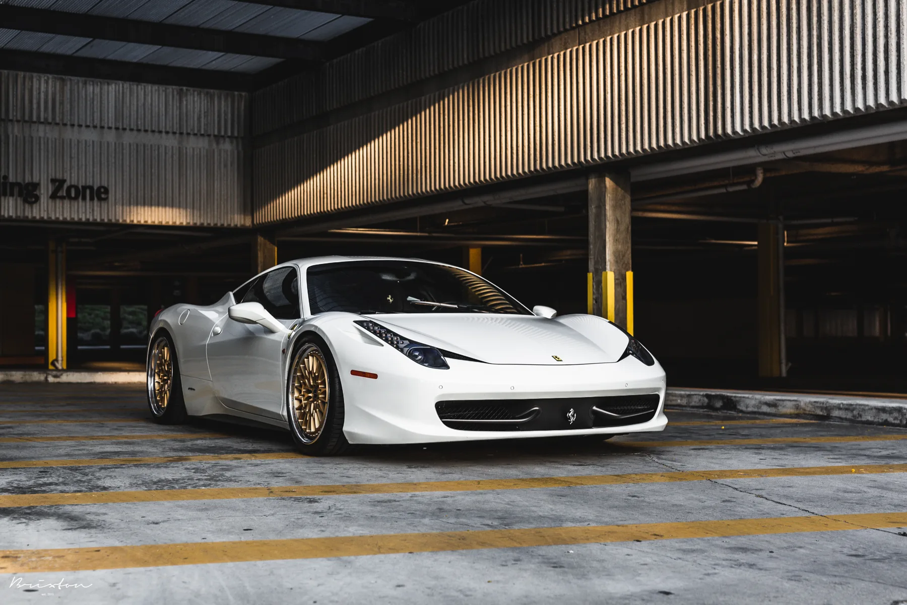 Brixton Forged HS1 Circuit+ on Ferrari 458 F142