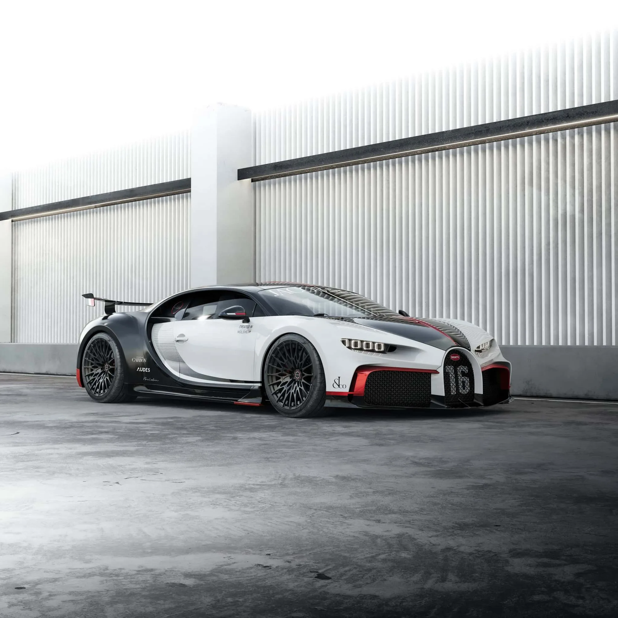 Brixton Forged HS1 Ultrasport+ on Bugatti Chiron