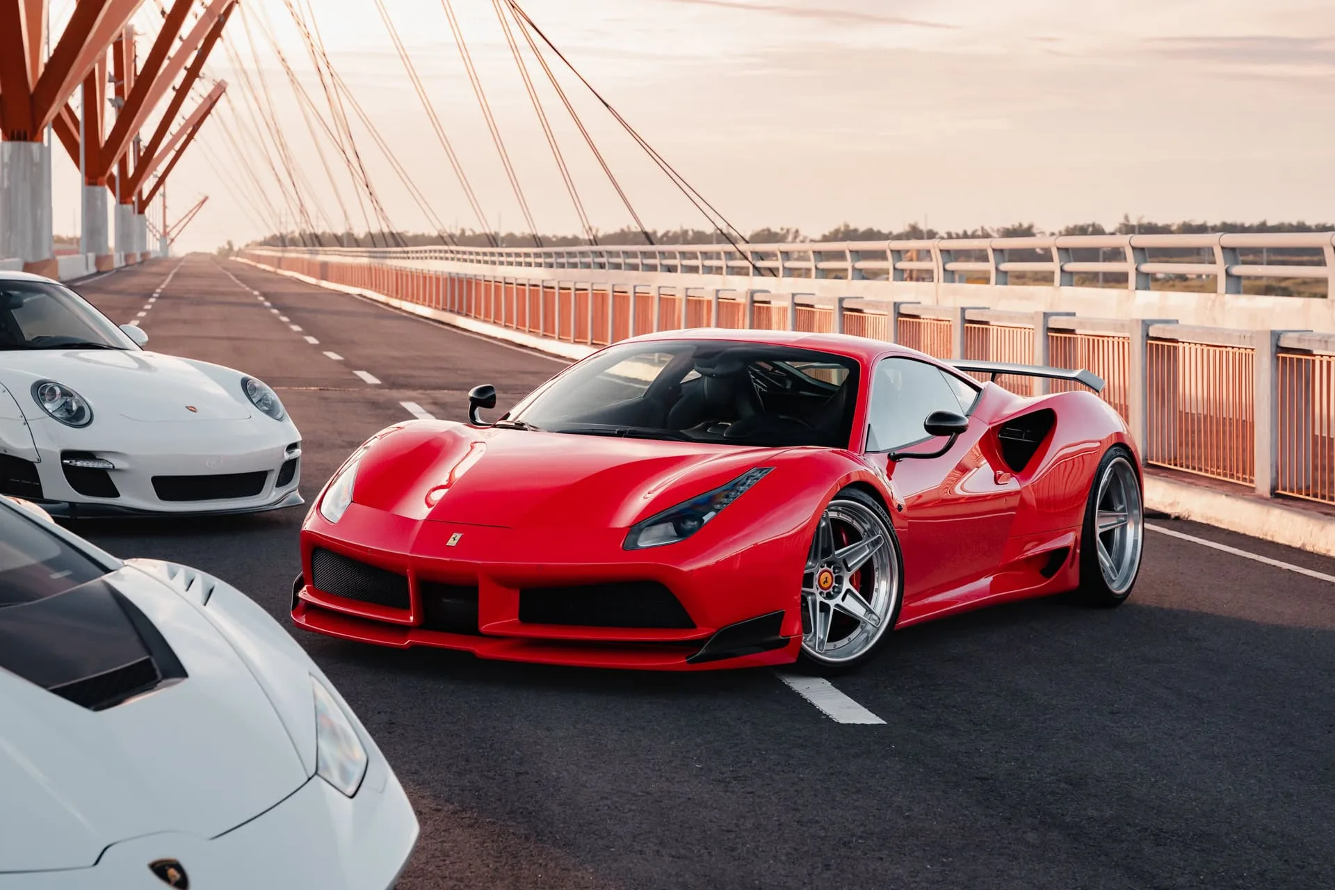 Brixton Forged KB02 Targa Series on Ferrari 488, photo 4