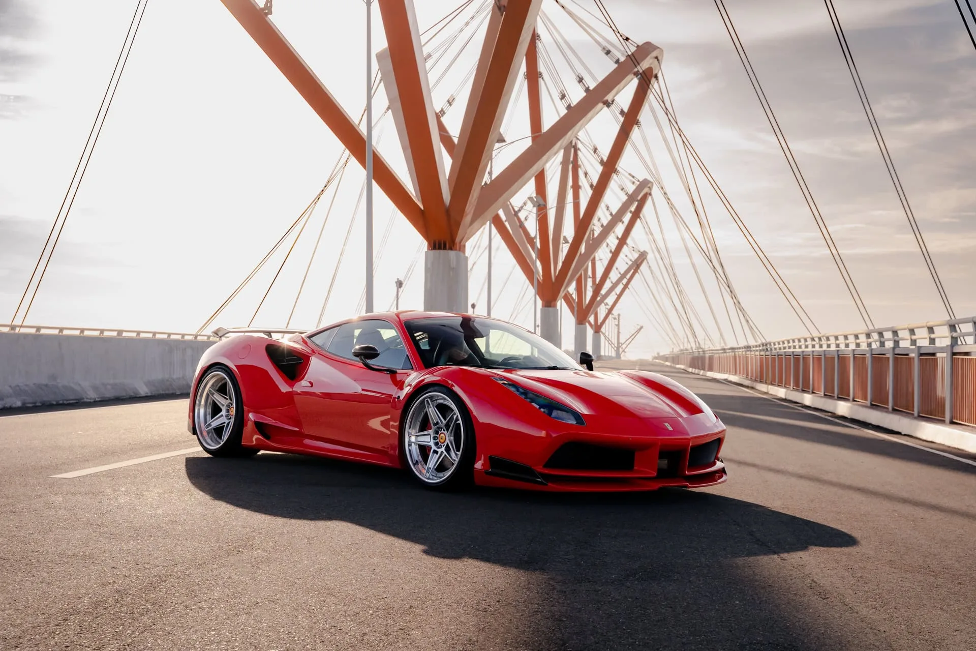 Brixton Forged KB02 Targa Series on Ferrari 488, photo 7