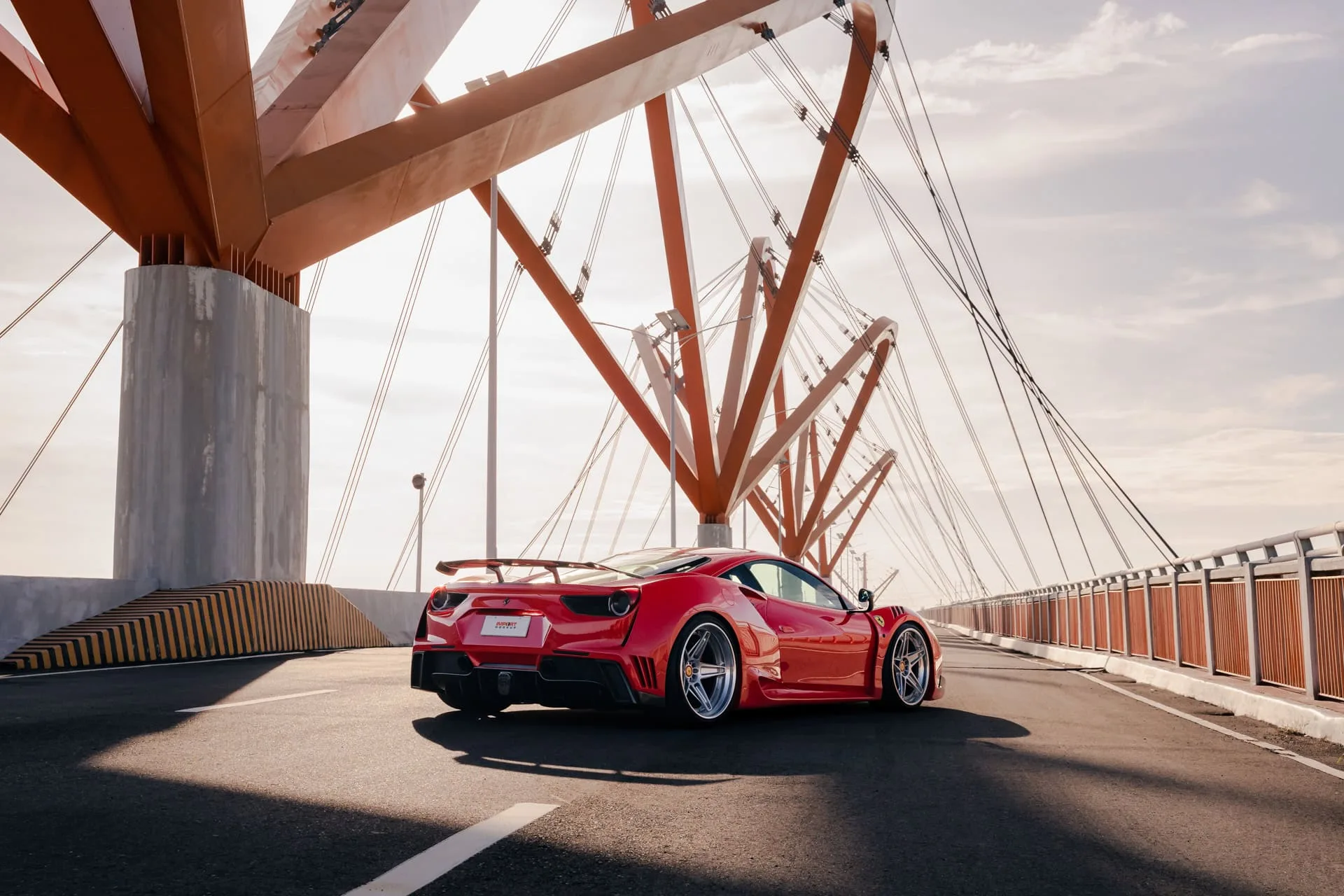 Brixton Forged KB02 Targa Series on Ferrari 488, photo 3