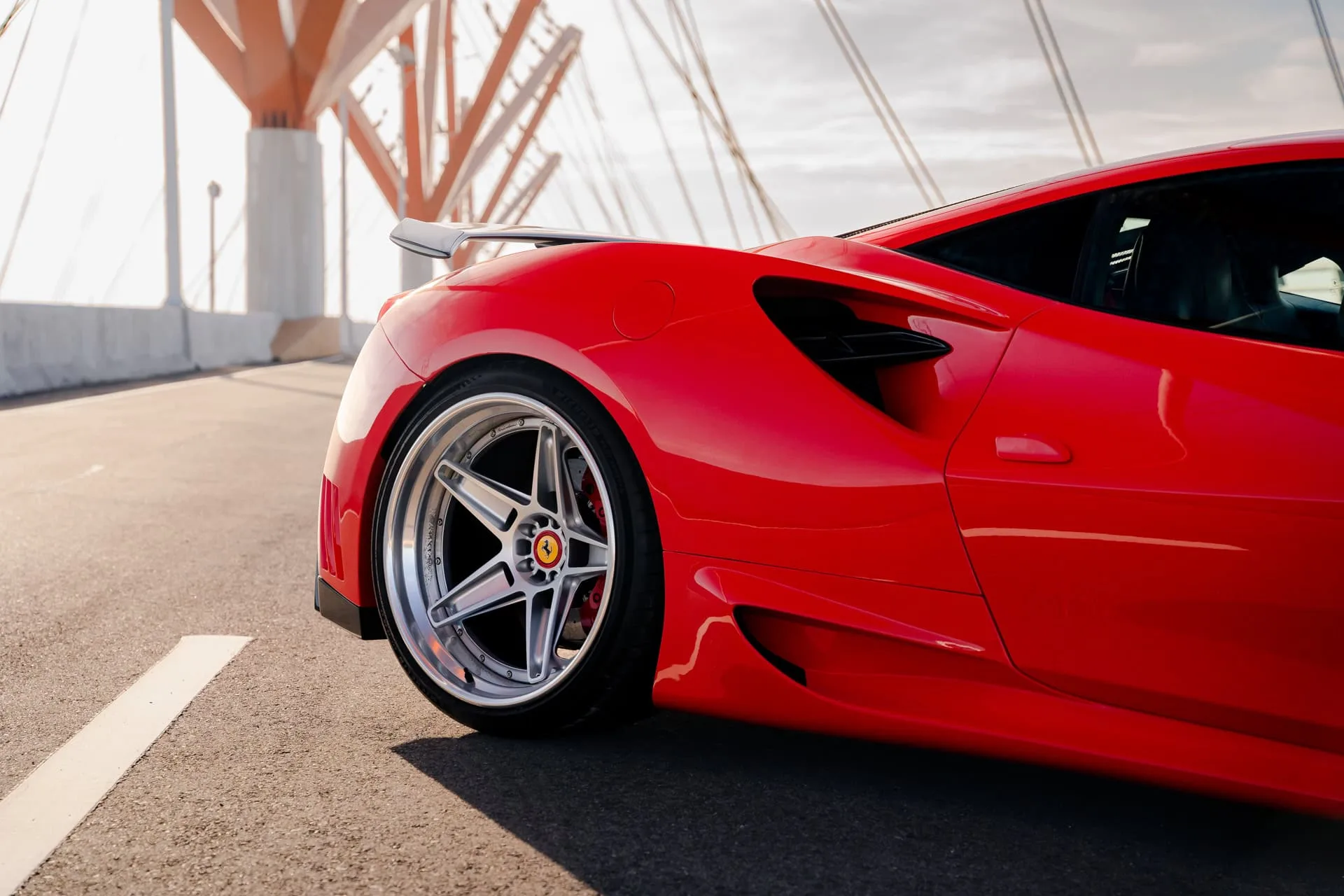 Brixton Forged KB02 Targa Series on Ferrari 488, photo 8