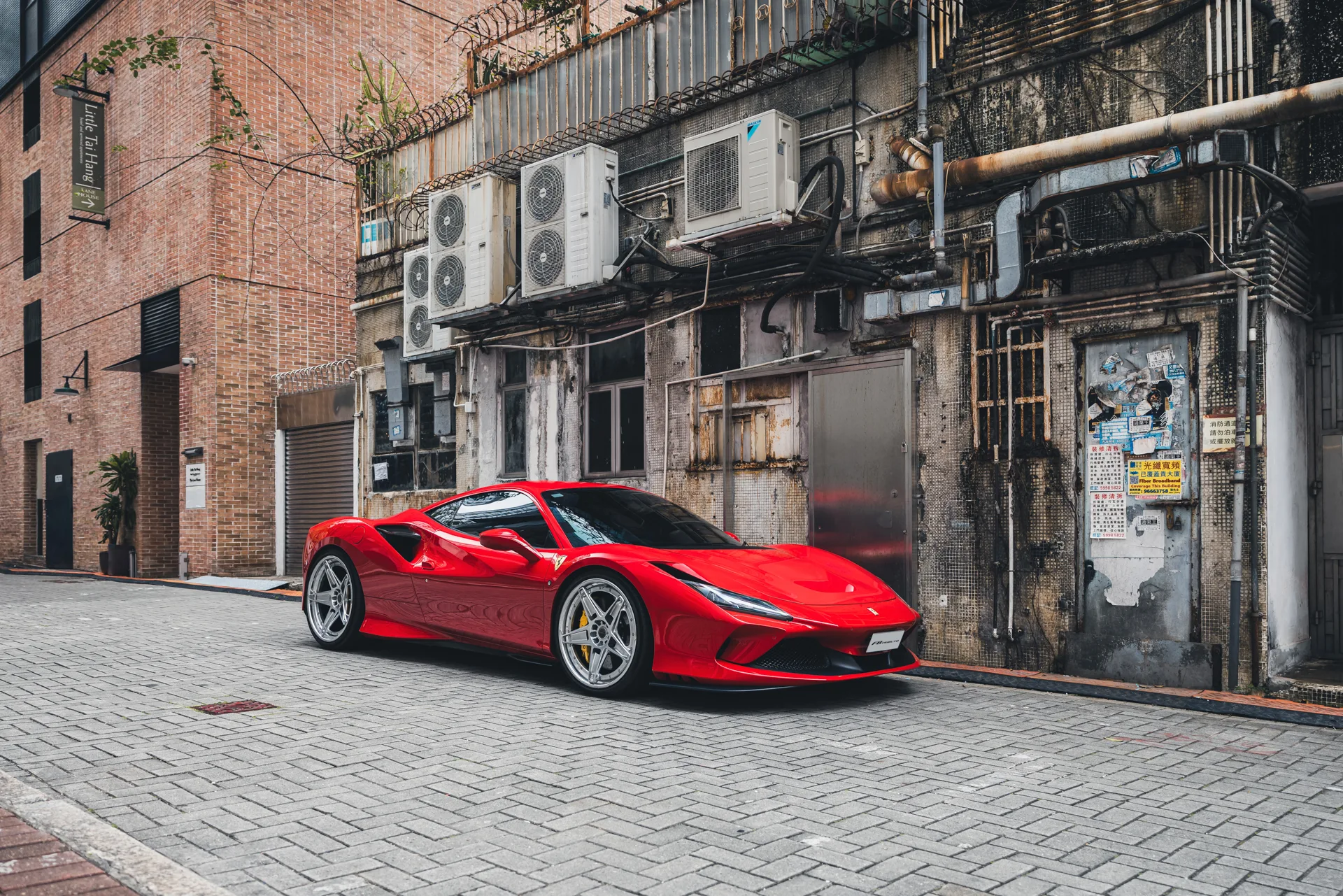 Brixton Forged KB02 Targa on Ferrari F8 F142MFL, photo 6