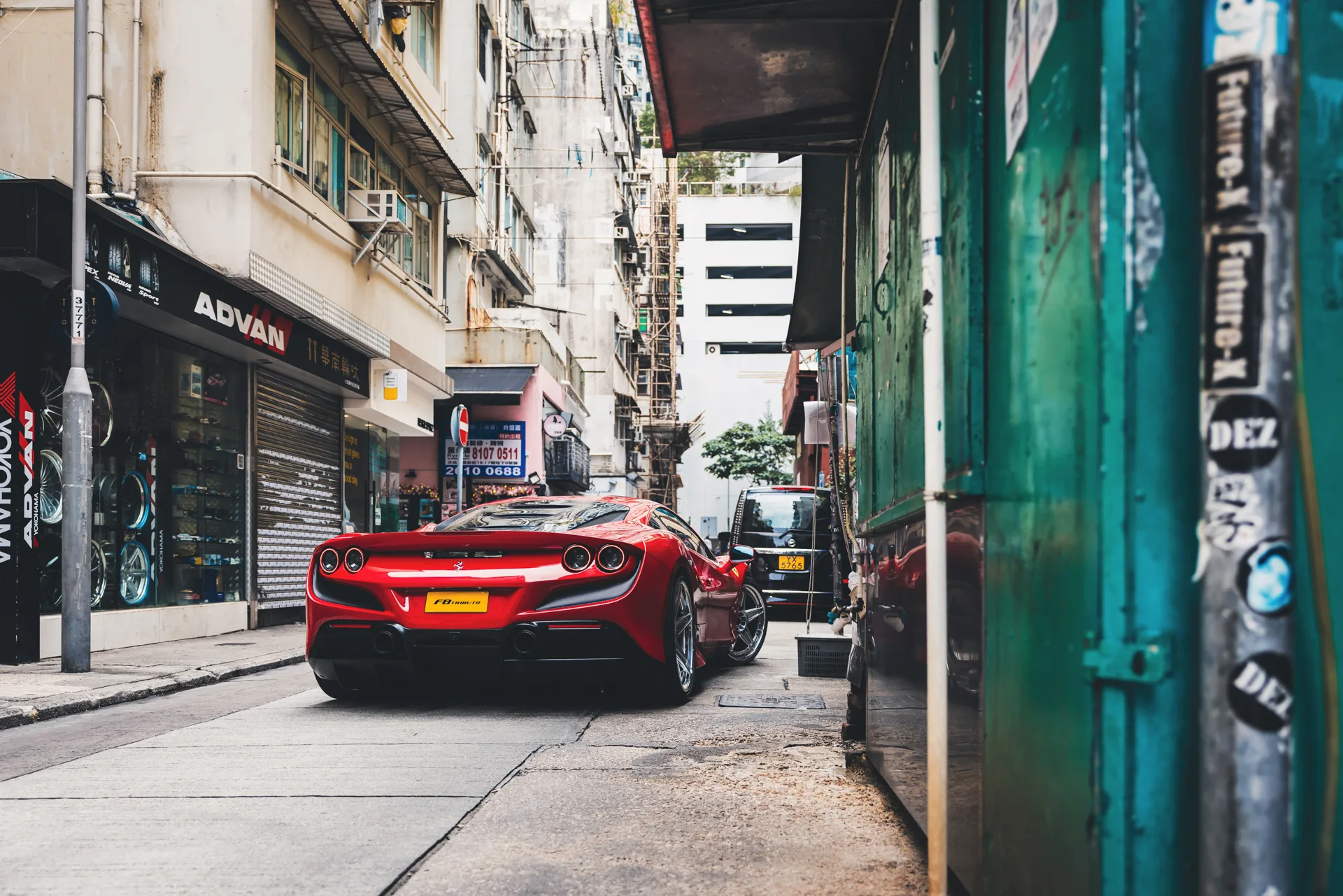 Brixton Forged KB02 Targa on Ferrari F8 F142MFL, photo 4